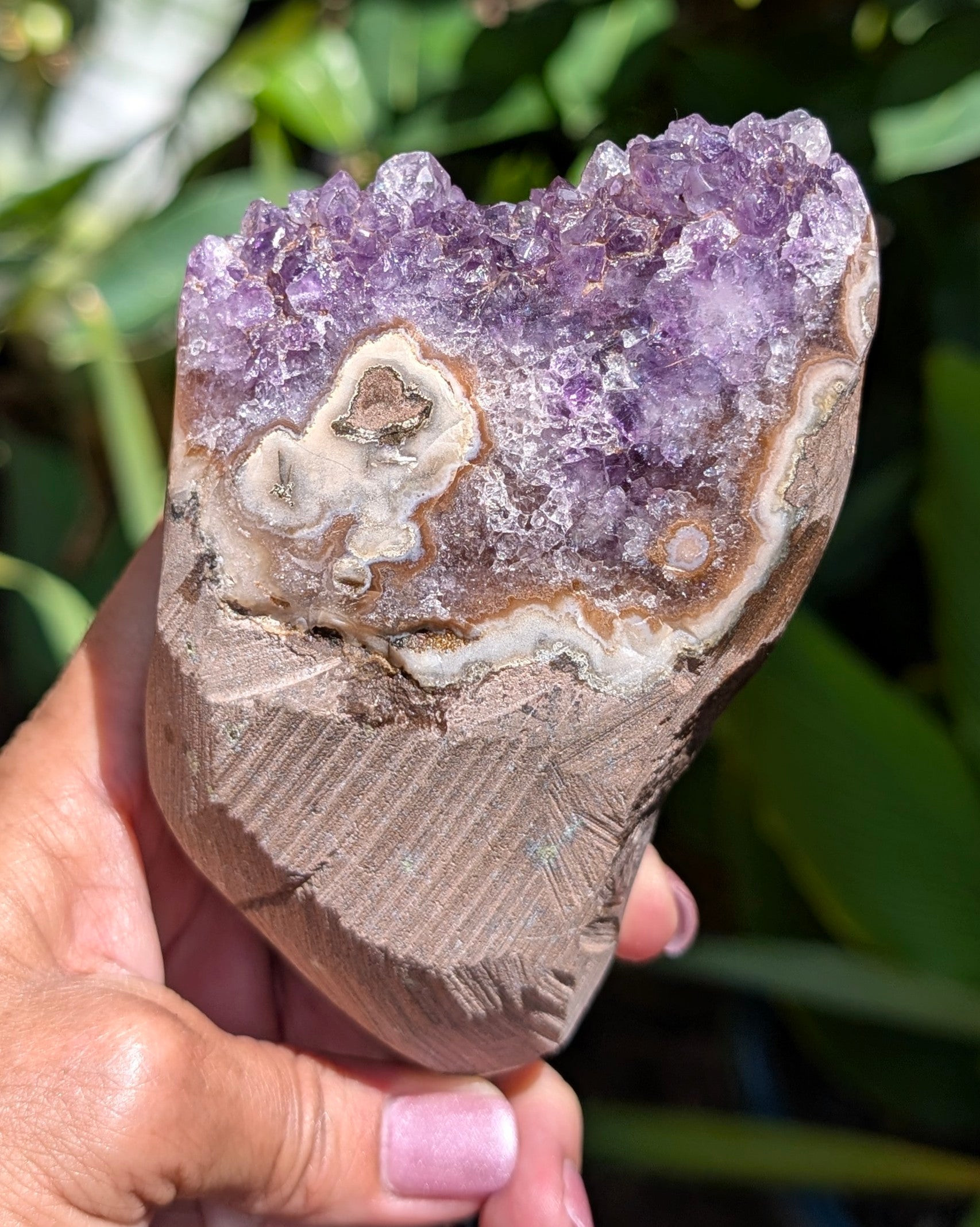 Amethyst Druzy on Stand B