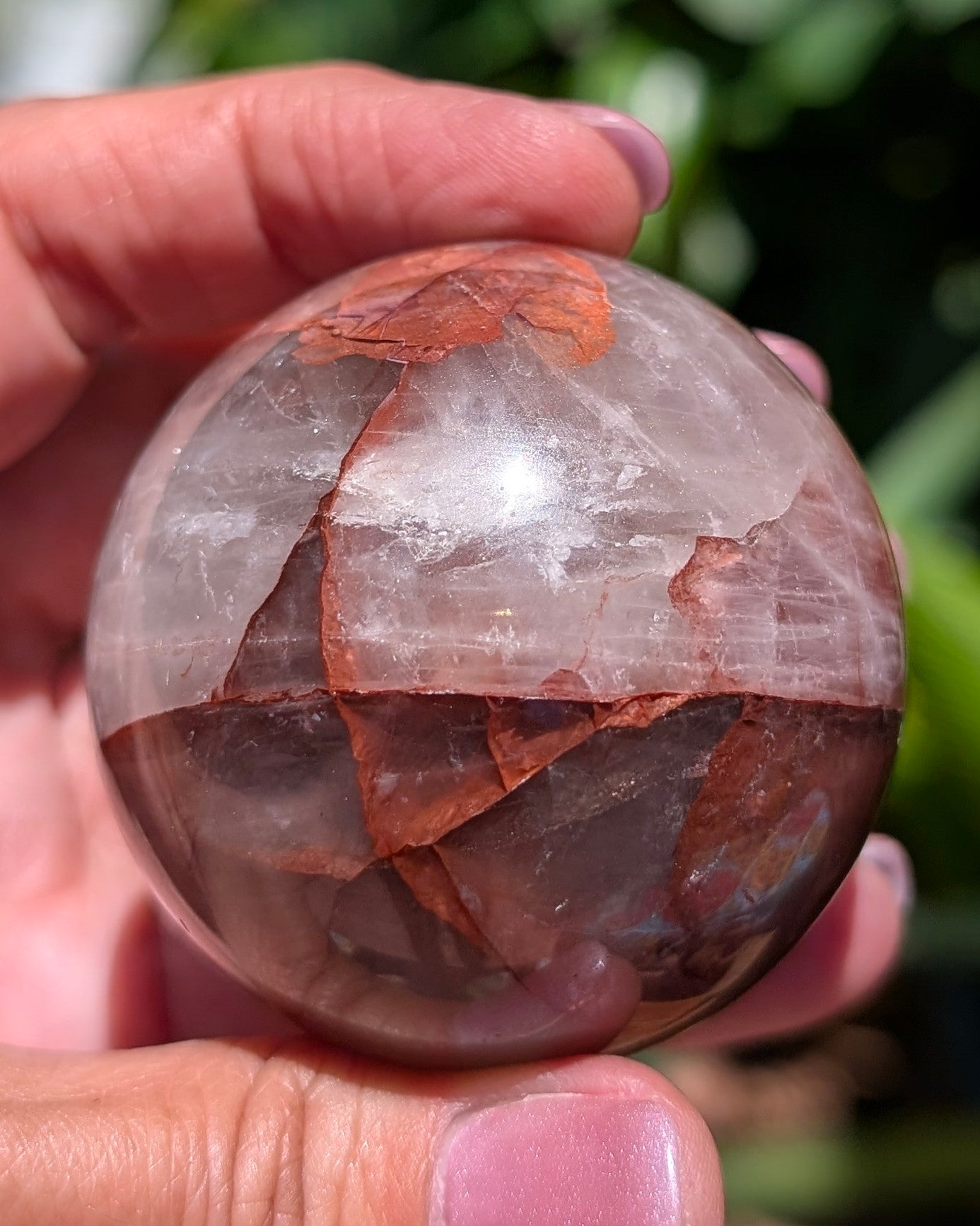 Fire Quartz Sphere C