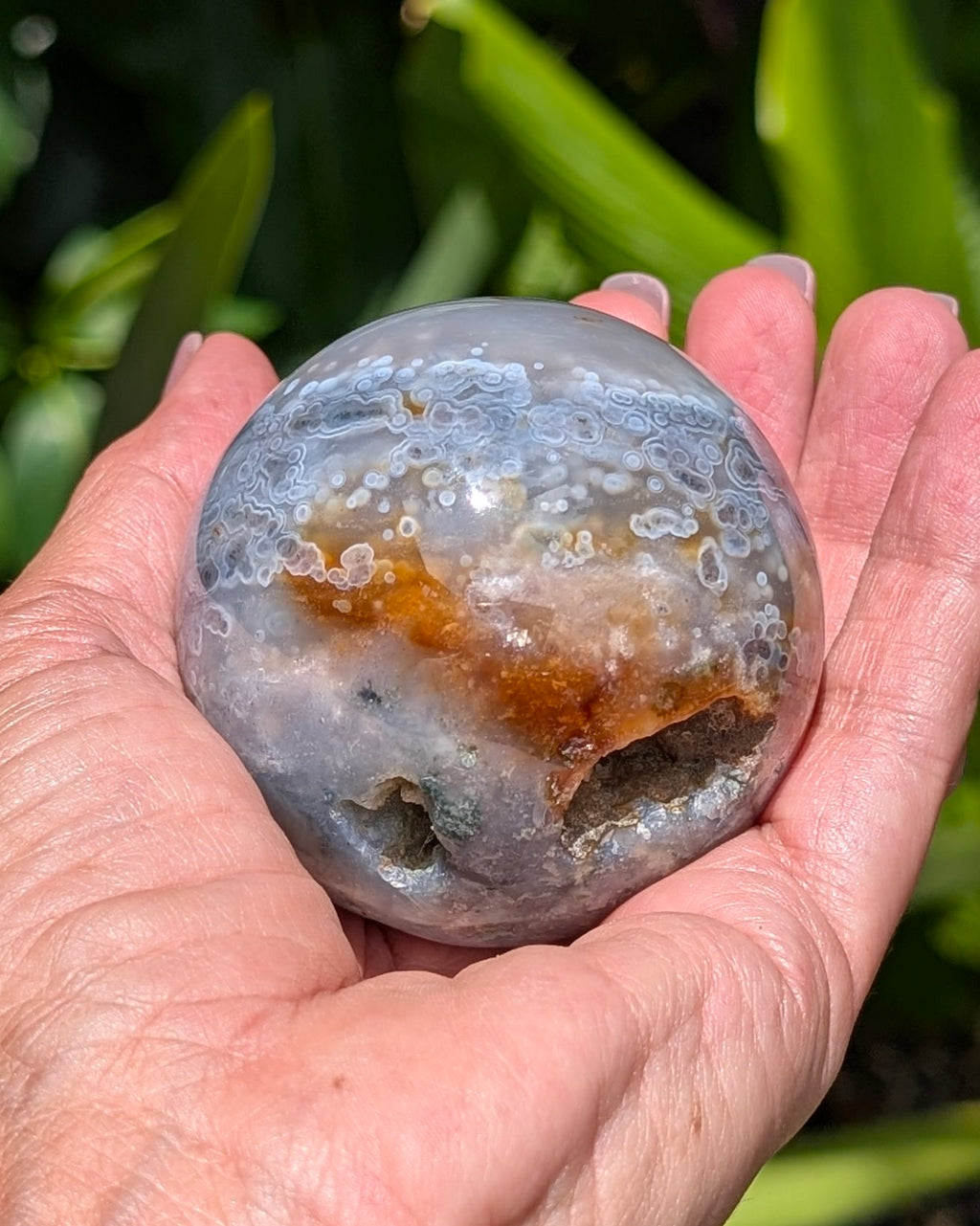 Ocean Jasper Sphere F