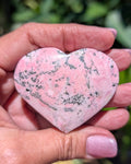 Rhodonite Heart F
