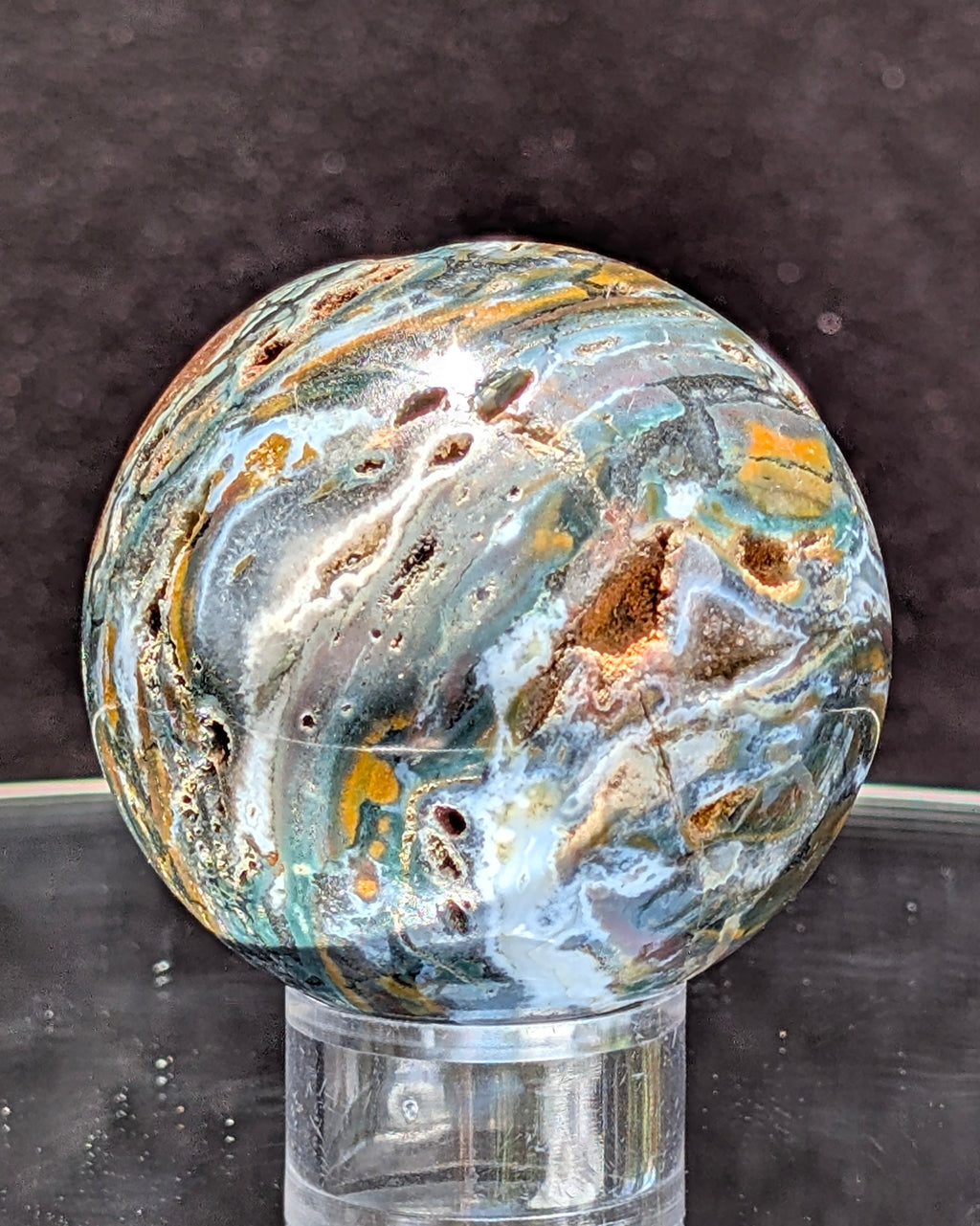 Ocean Jasper Sphere M