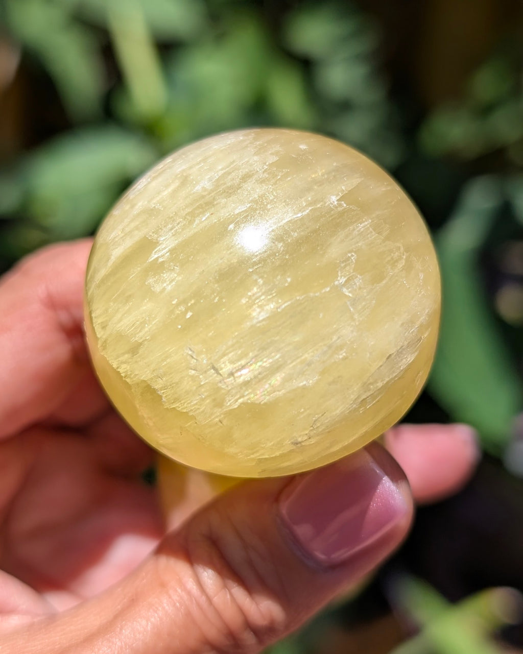 Yellow Calcite Mushroom C