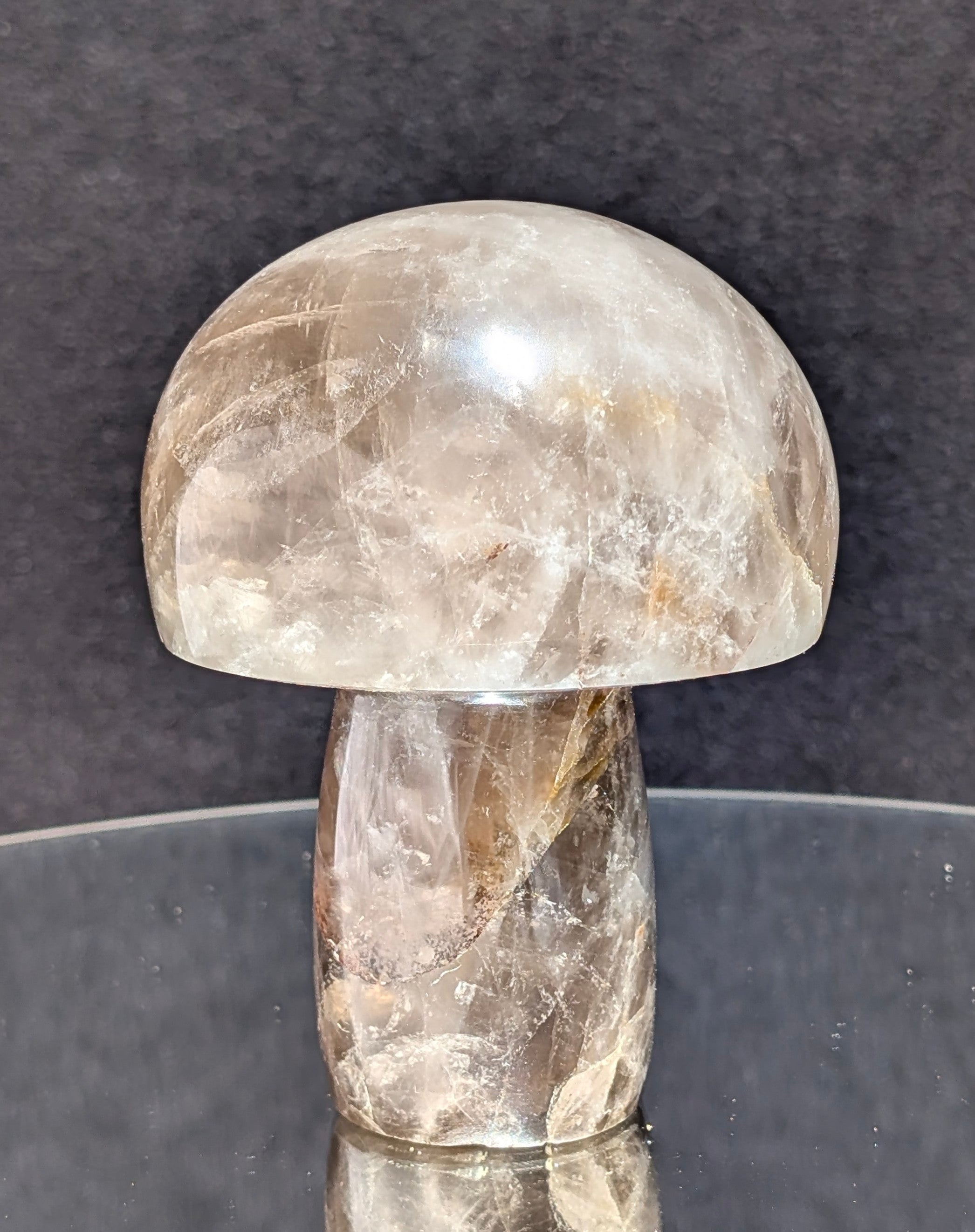 Smokey Quartz Mushroom A