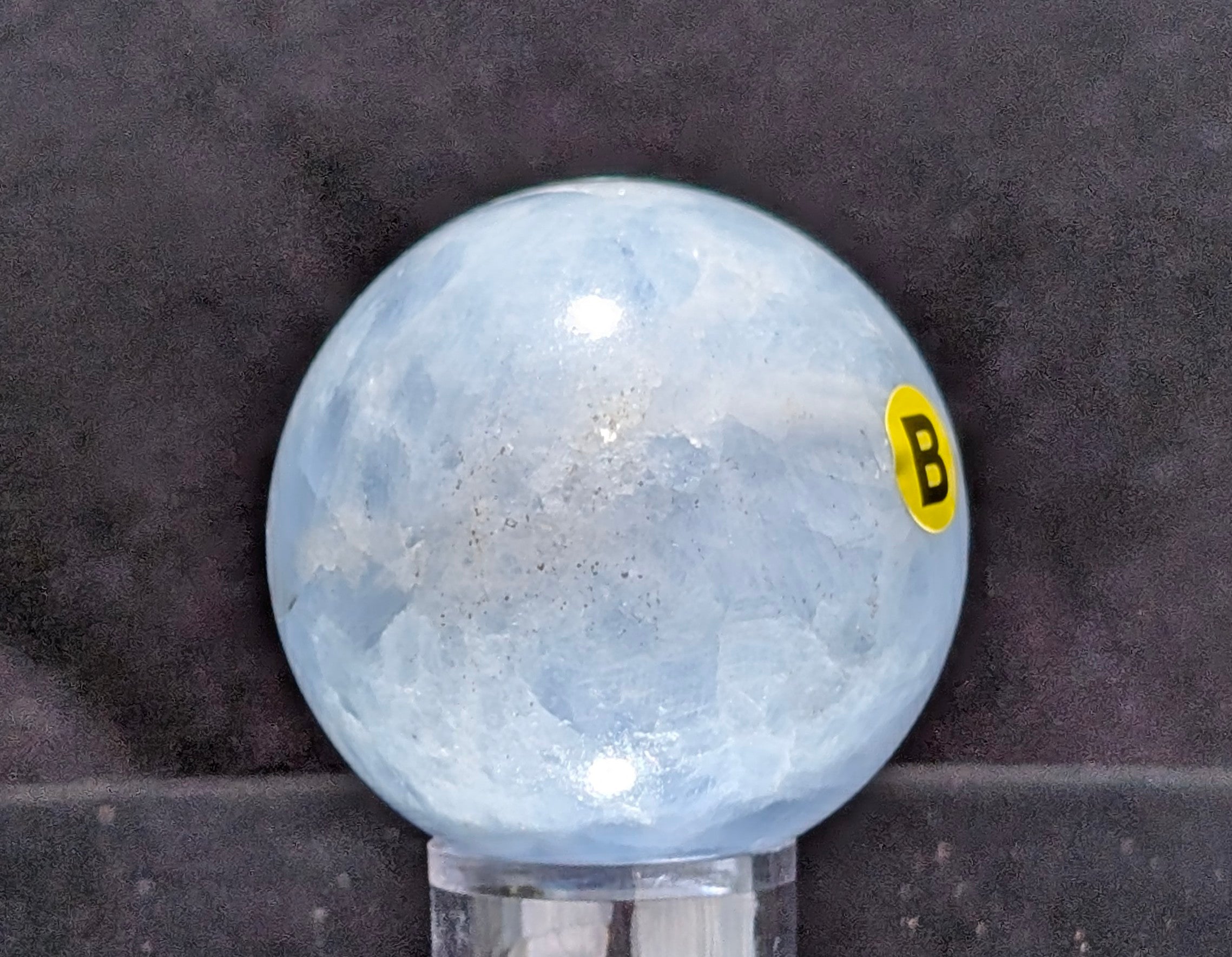 Blue Calcite Sphere B