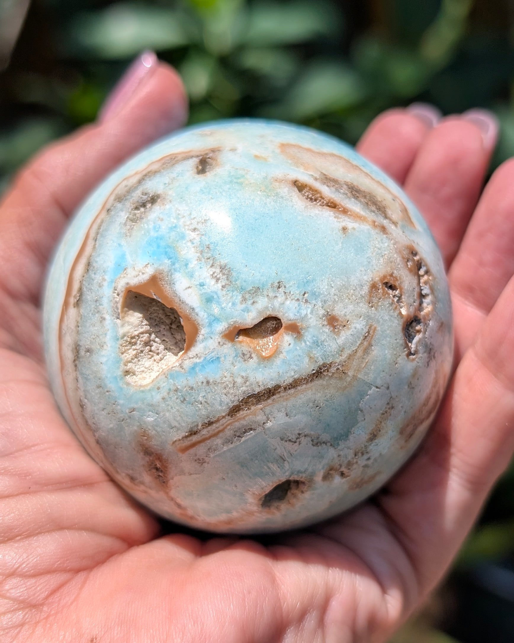 Caribbean Calcite Sphere E
