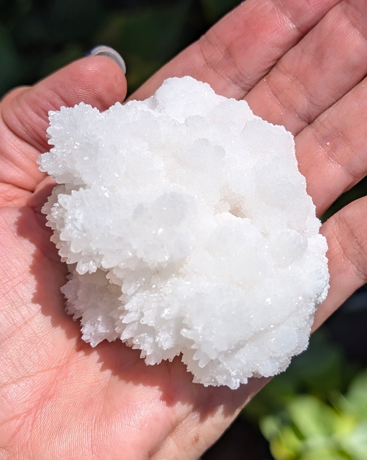 Fluorescent Aragonite - Opt. J