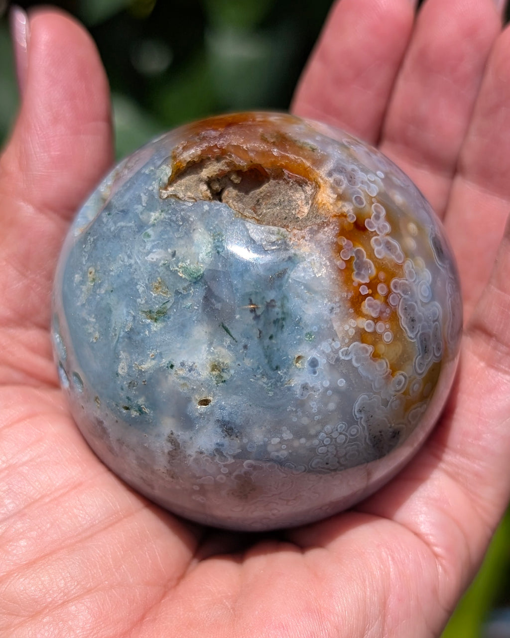Ocean Jasper Sphere F
