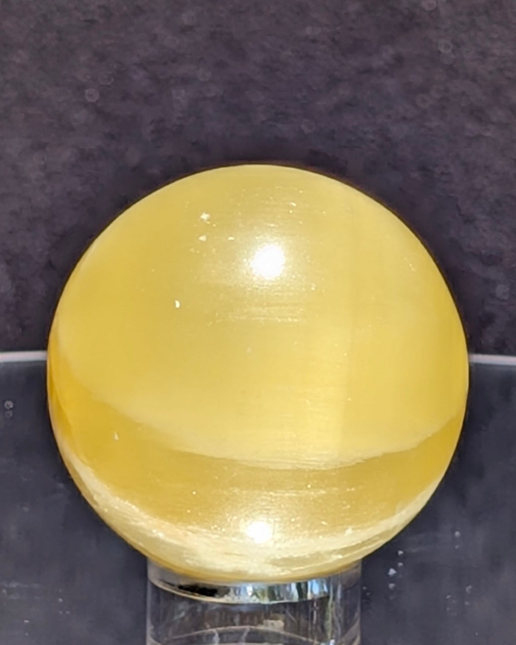 Yellow Calcite Sphere A