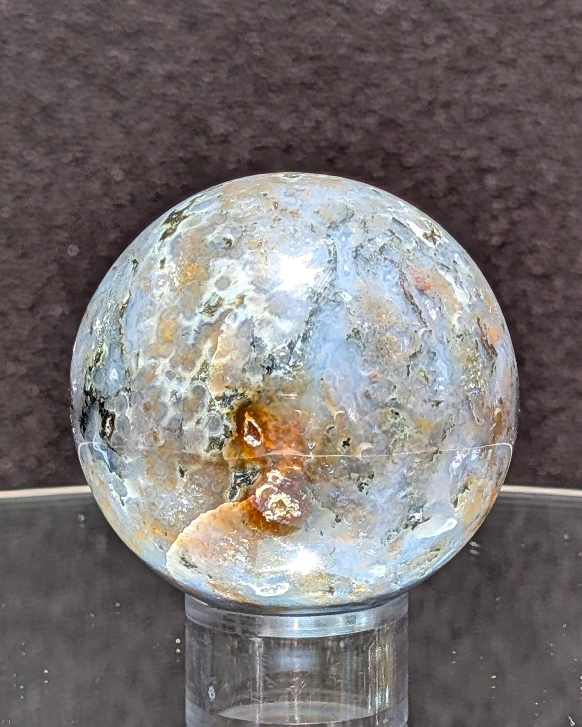 Ocean Jasper Sphere L