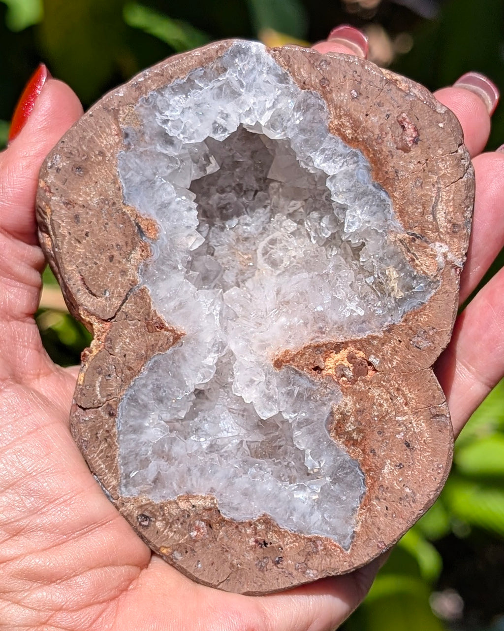 Fluorescent Thunderegg Geode Opt. A