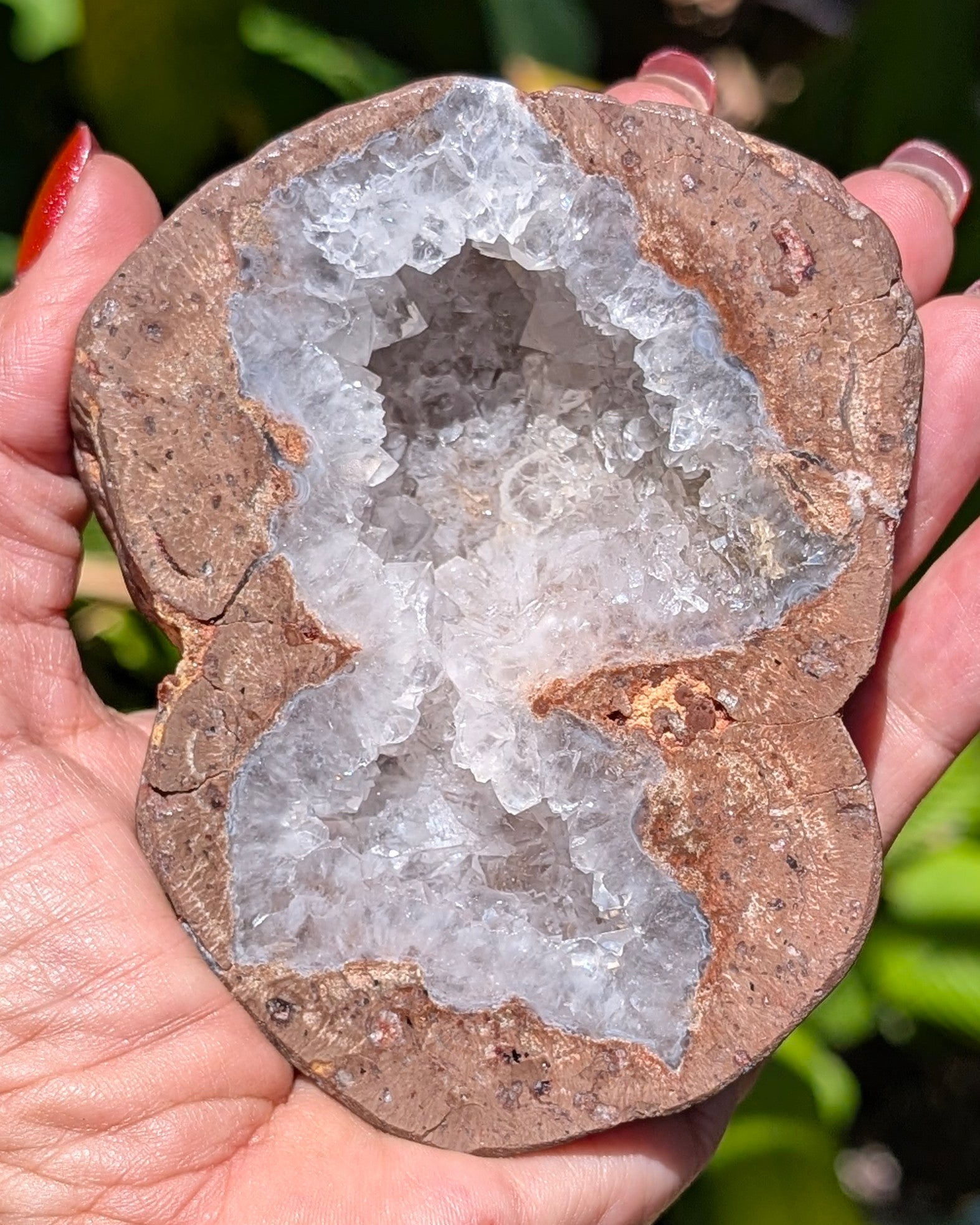 Fluorescent Thunderegg Geode Opt. A