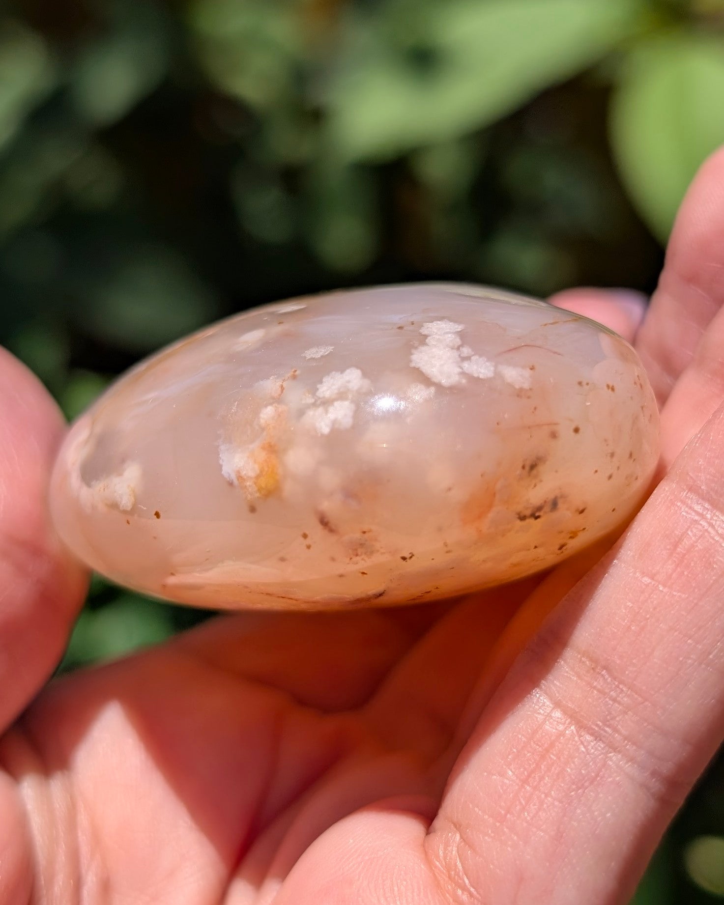 Flower Agate Heart I