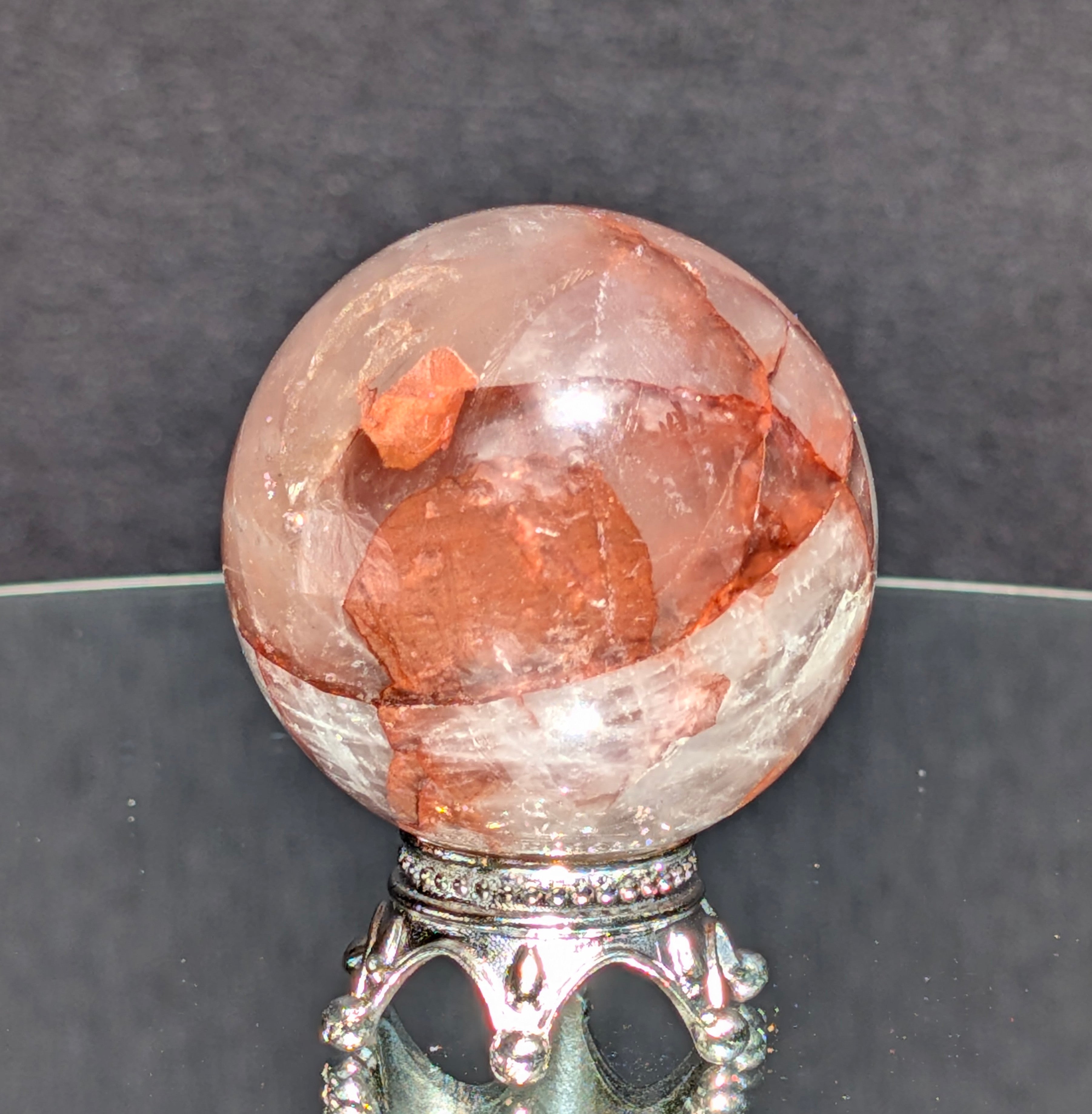 Fire Quartz Sphere C