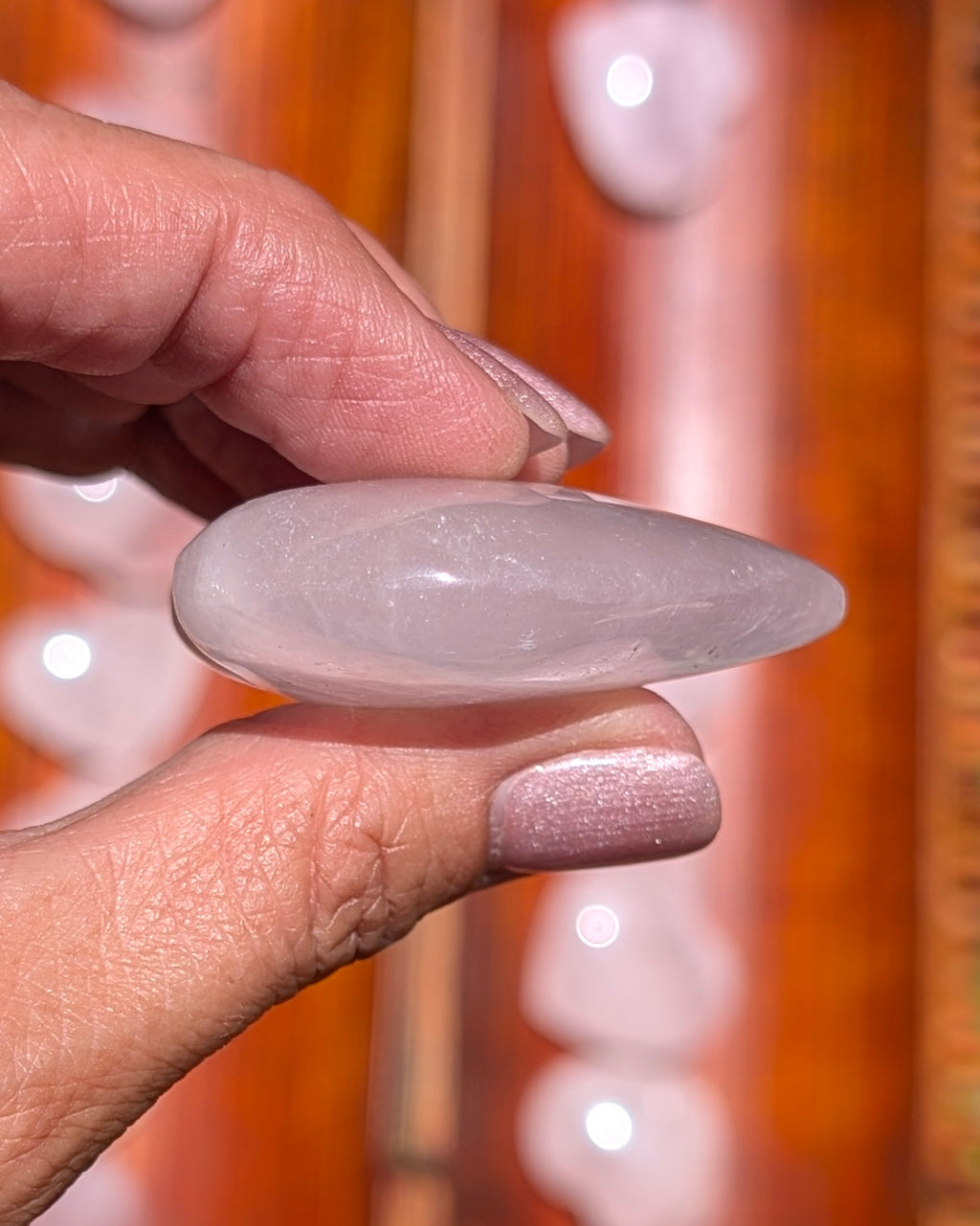 Rose Quartz Heart - Opt. C