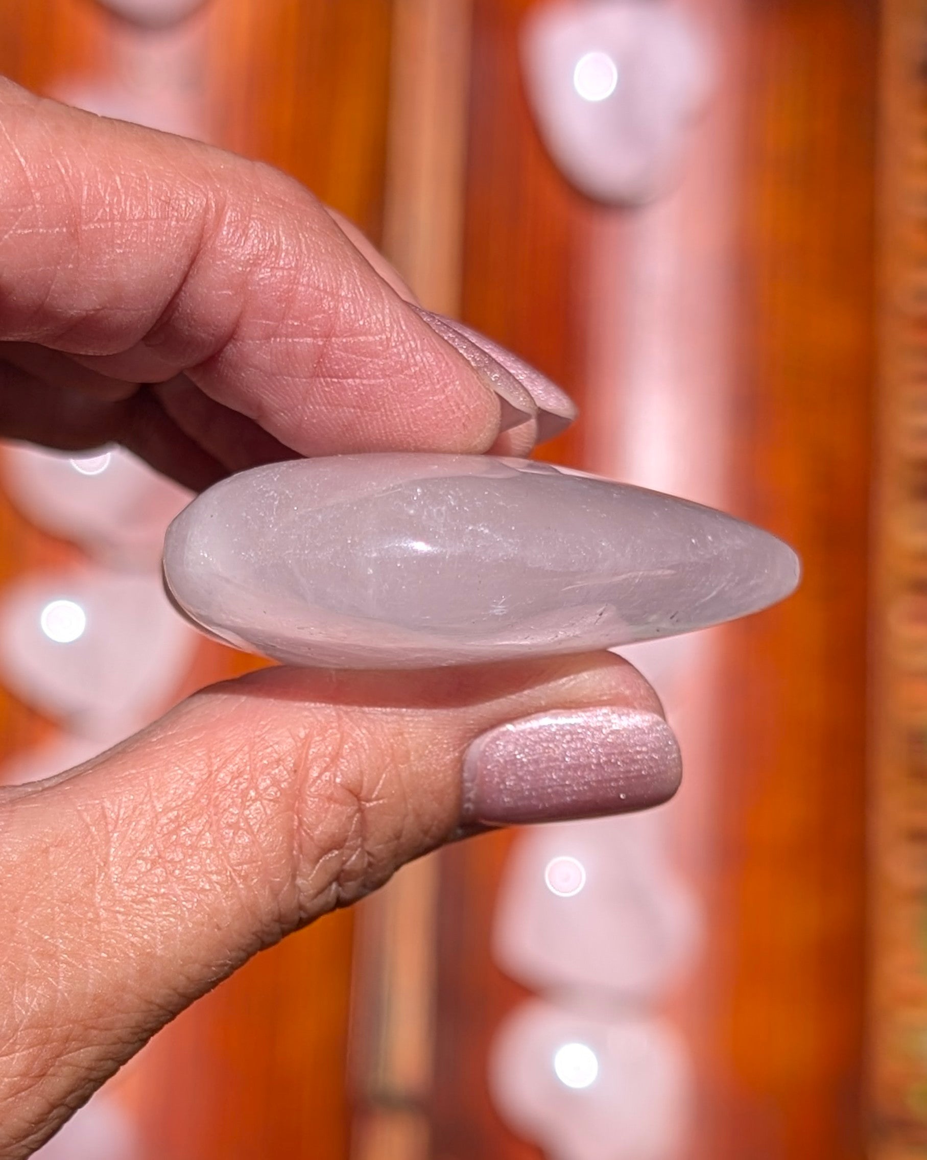 Rose Quartz Heart - Opt. C