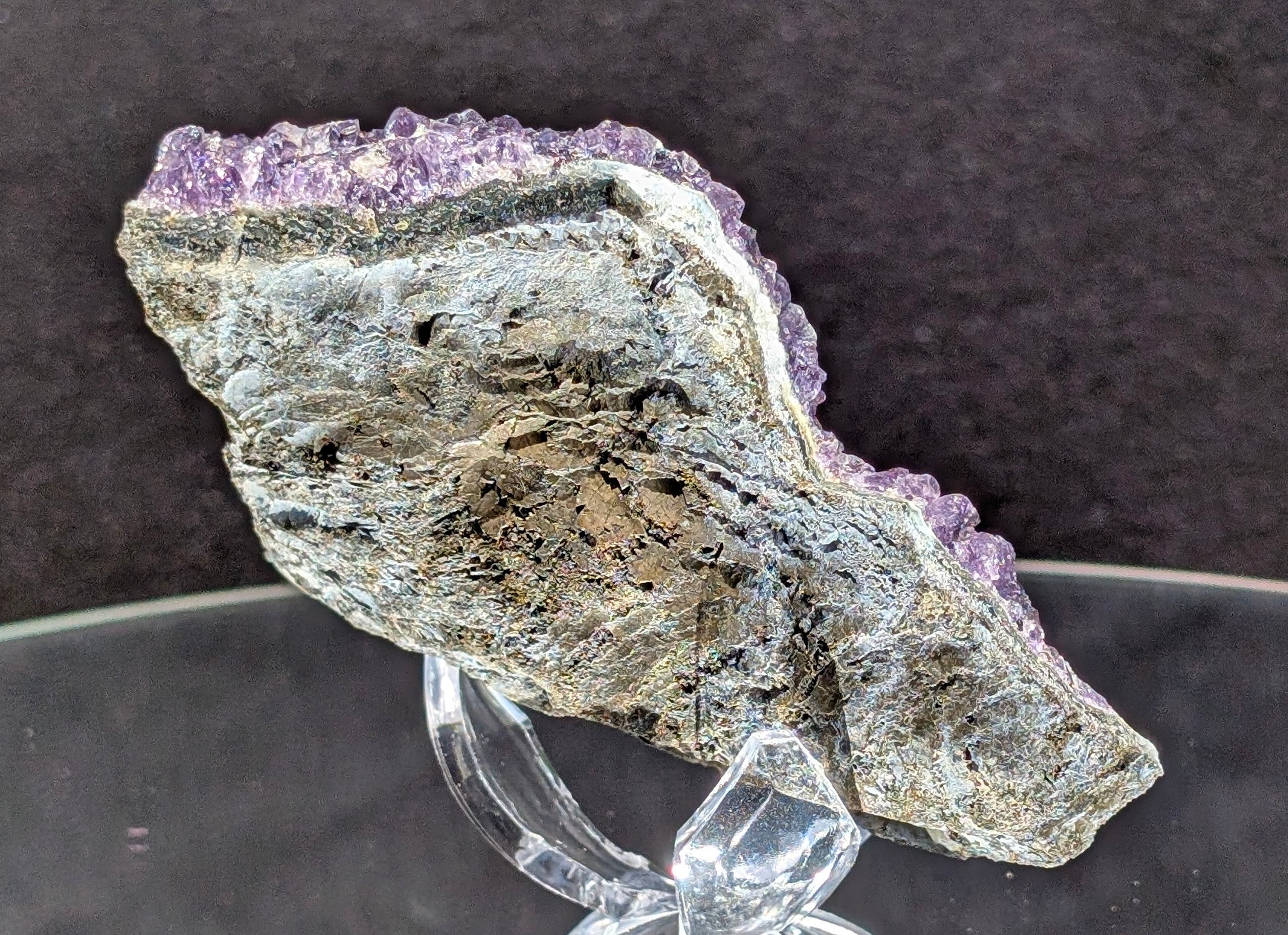 Amethyst Druzy Cluster G