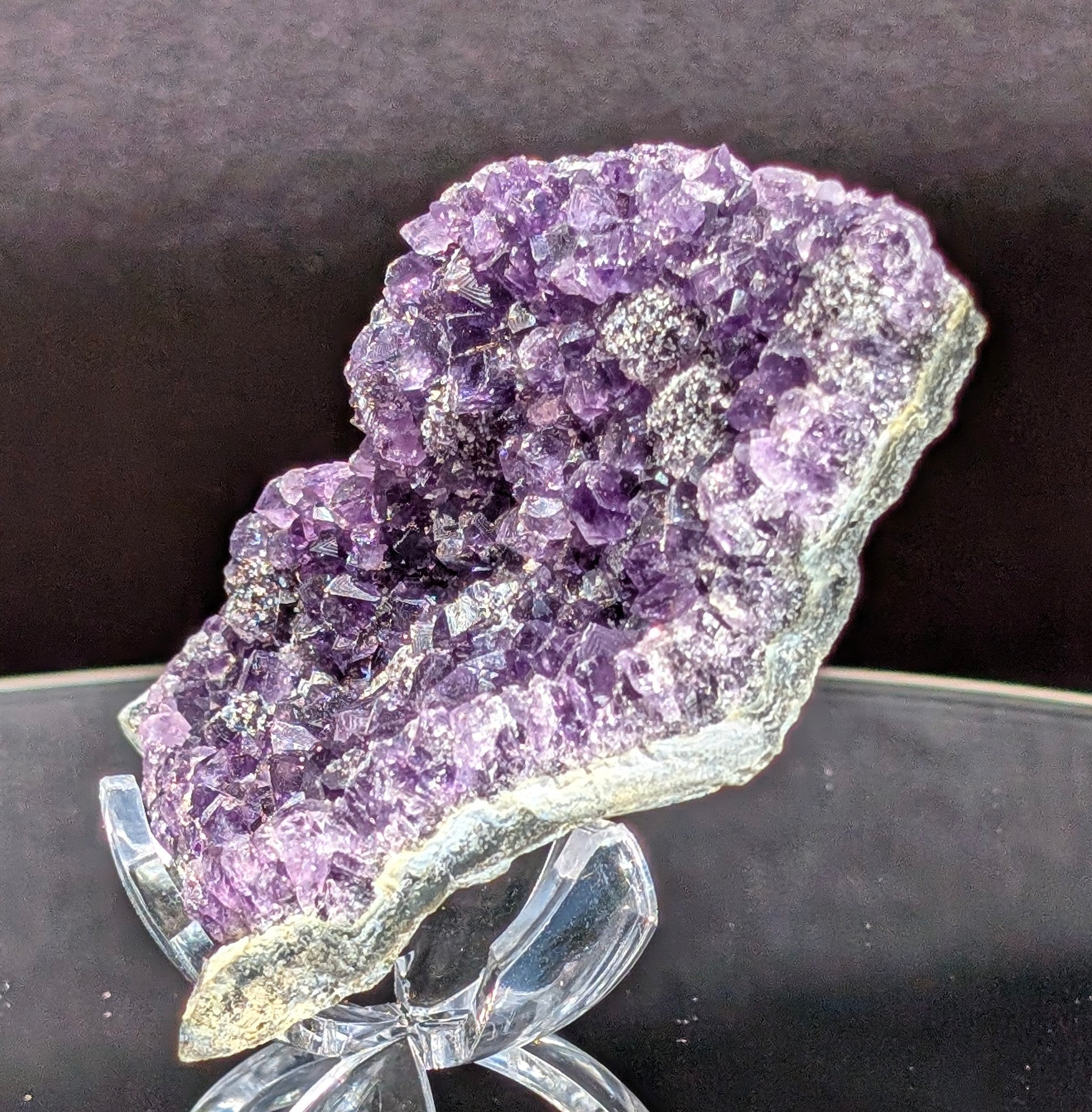 Amethyst Druzy Cluster G