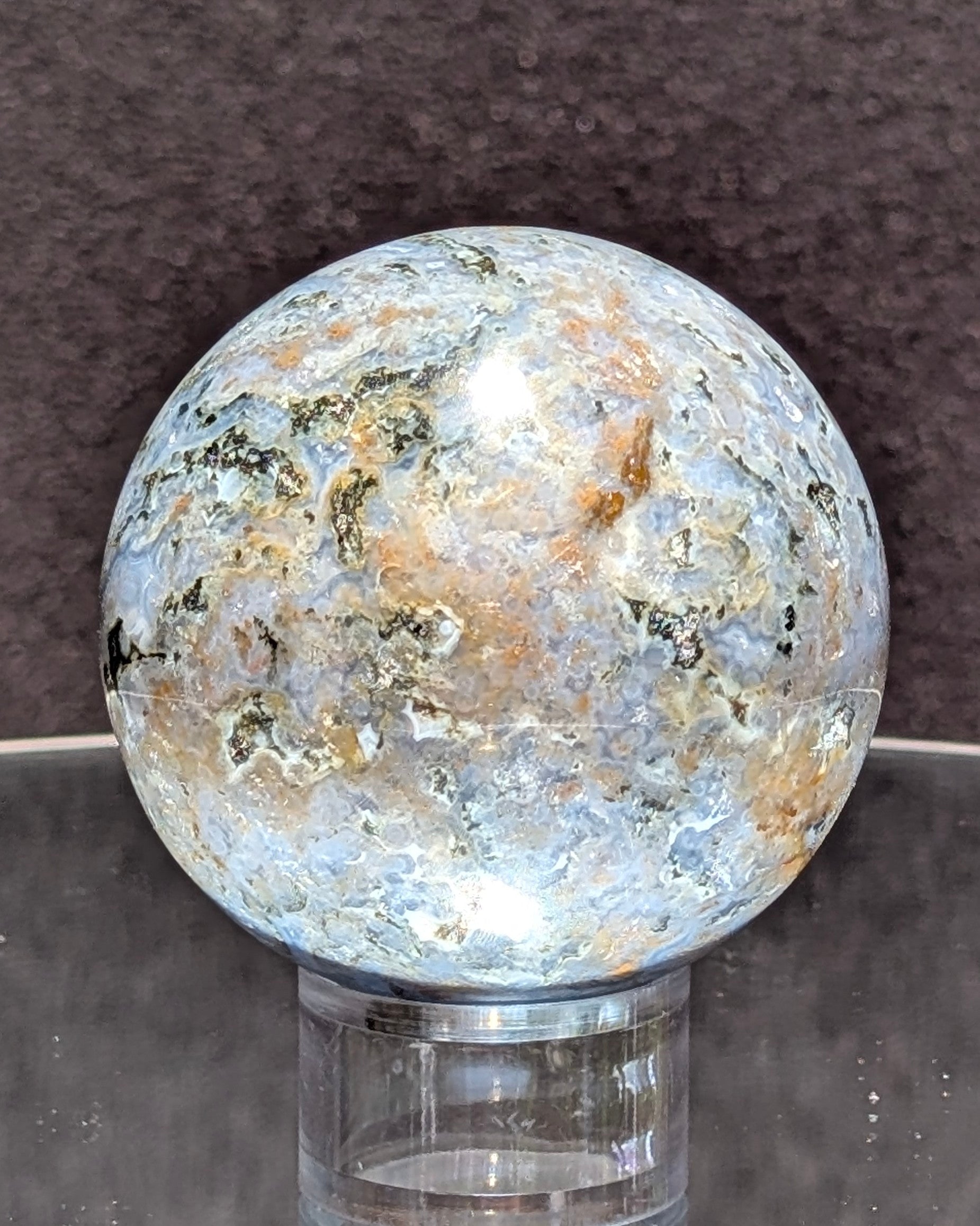 Ocean Jasper Sphere L