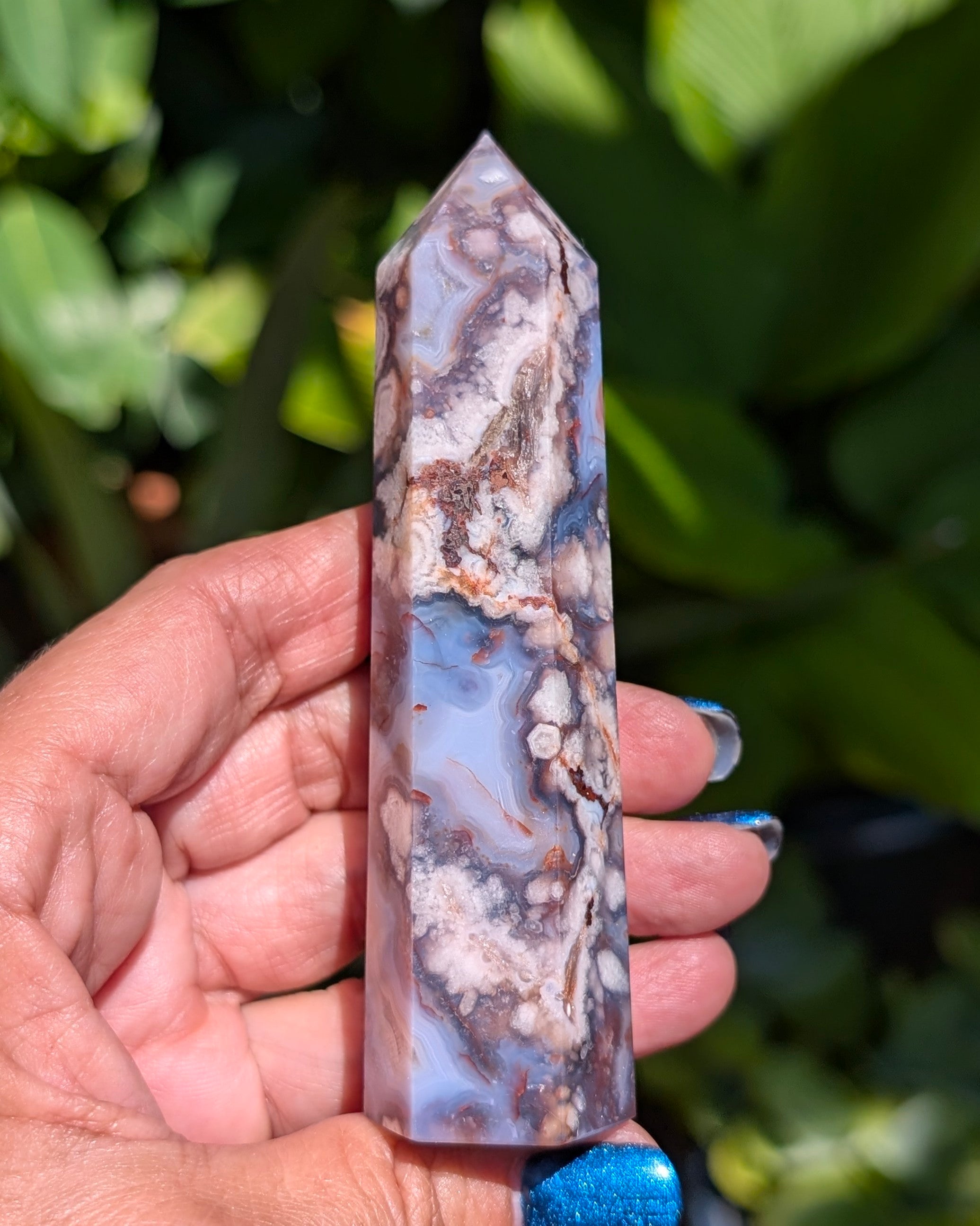 Blue Flower Agate Generator - Opt. M
