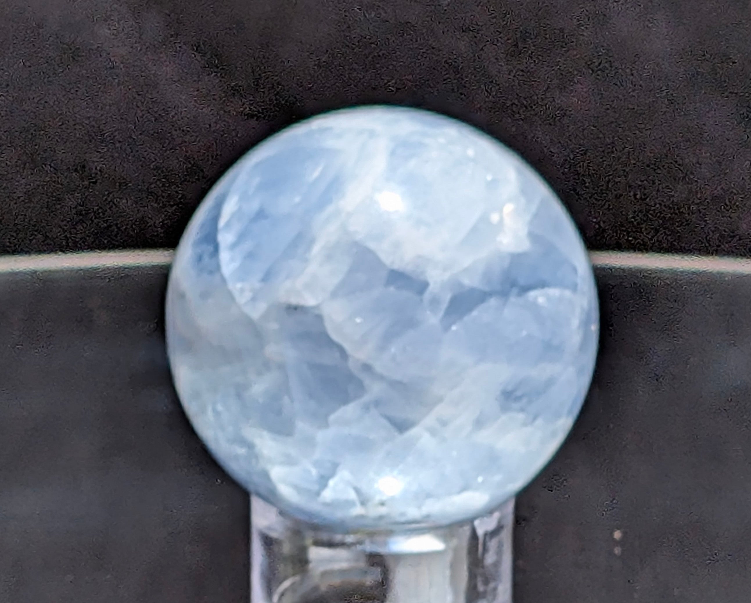 Blue Calcite Sphere G