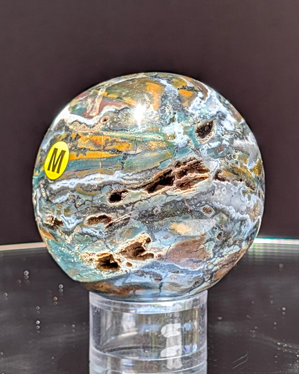Ocean Jasper Sphere M