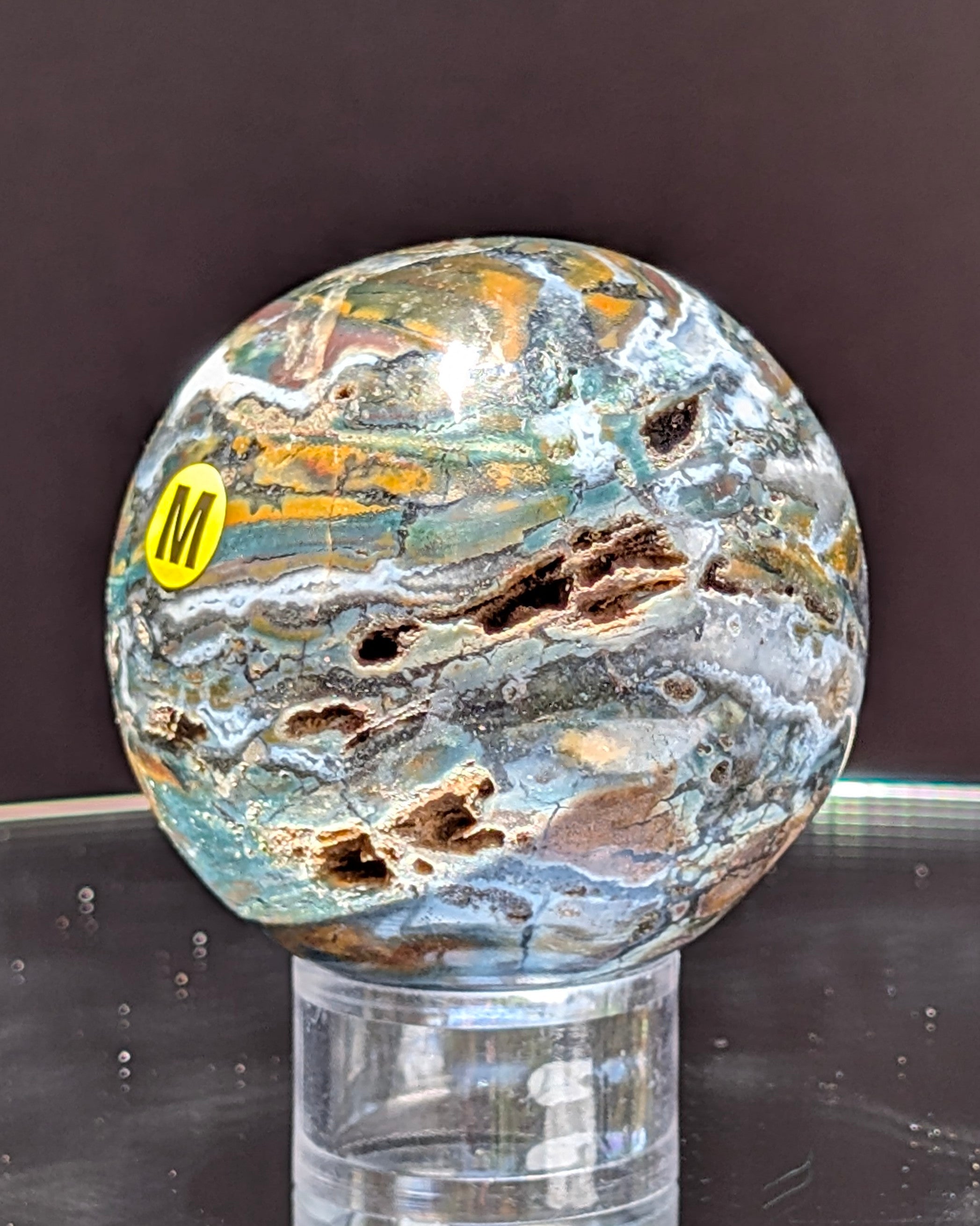 Ocean Jasper Sphere M