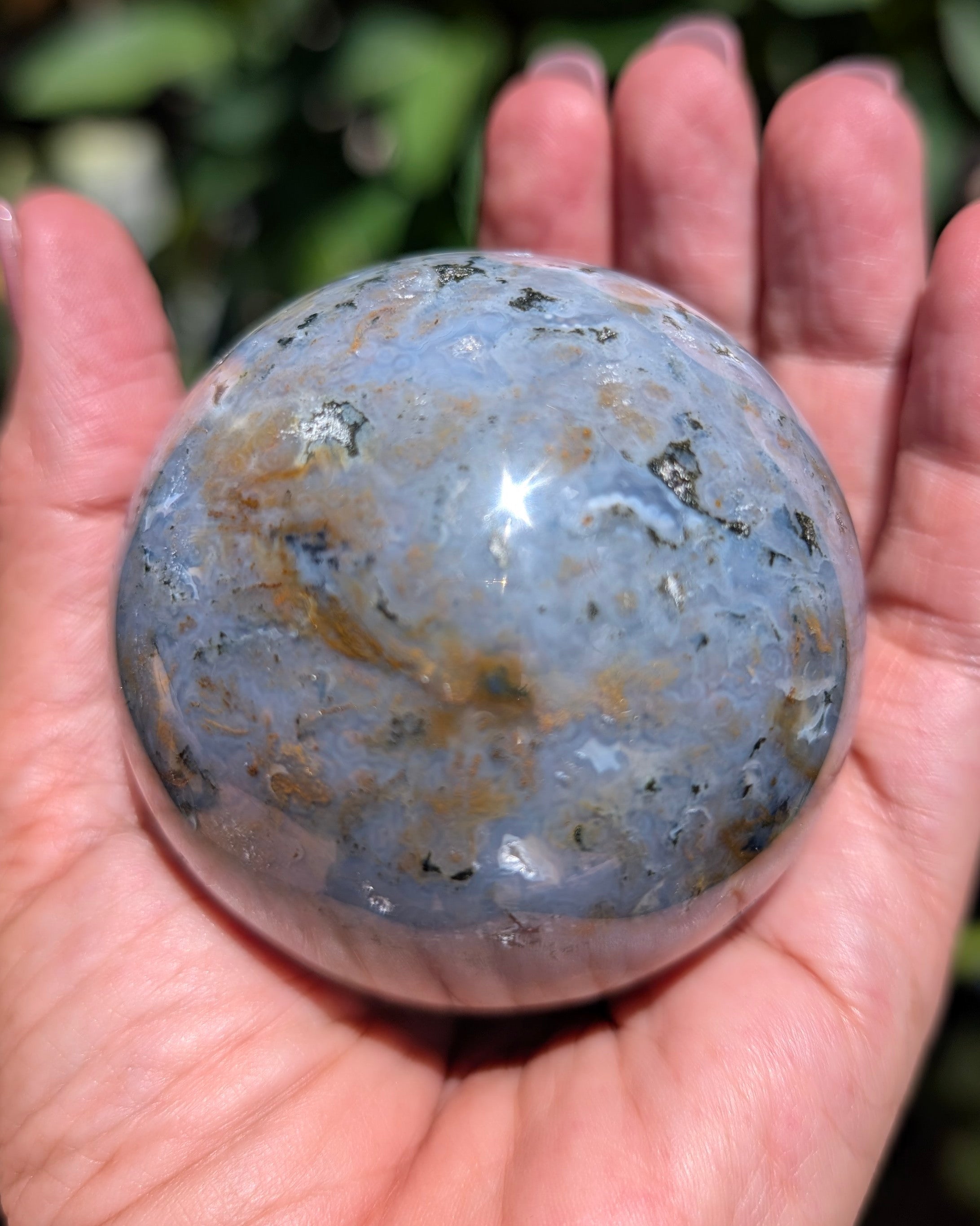 Ocean Jasper Sphere L