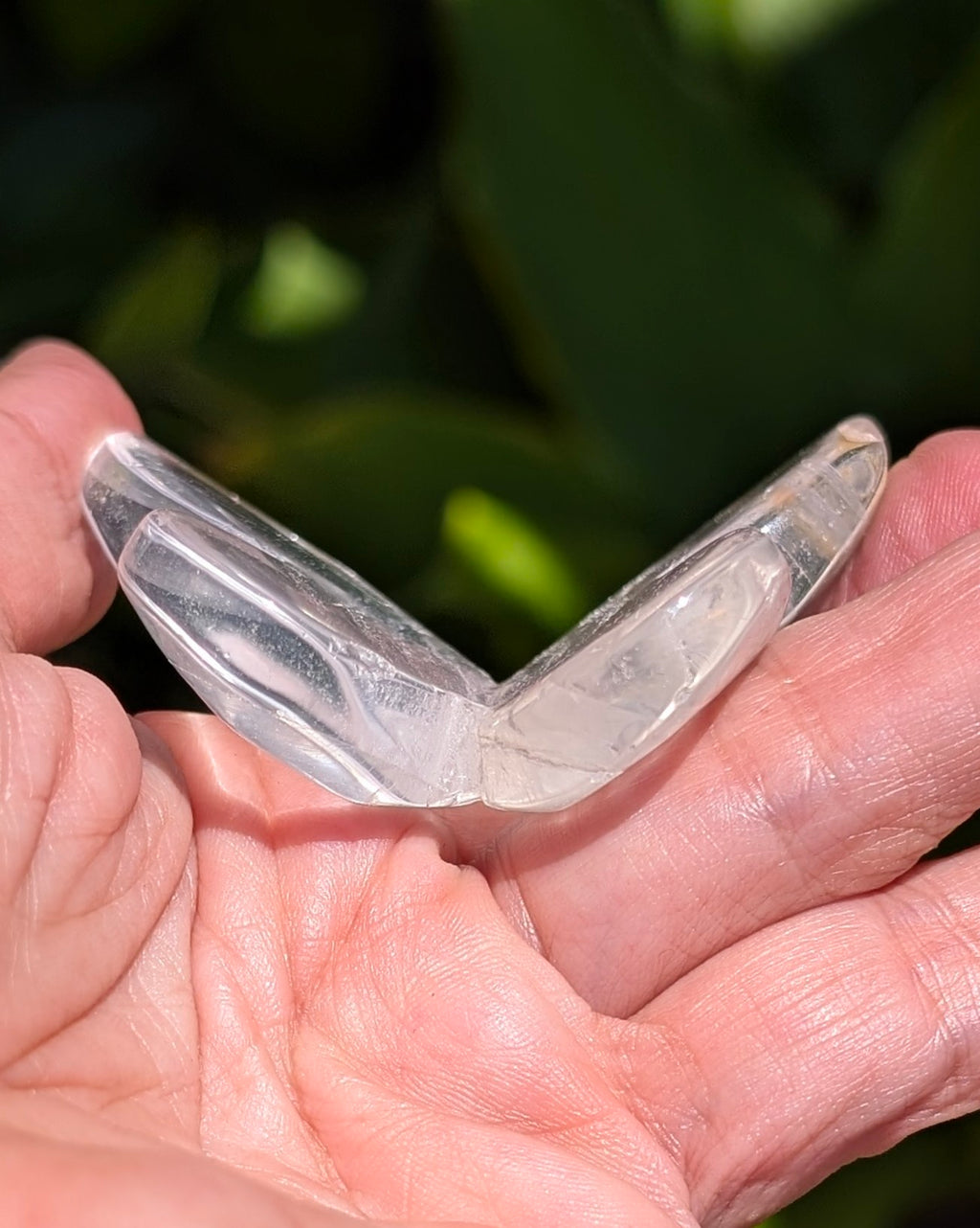 Clear Fluorite 3D Butterfly - Opt. W