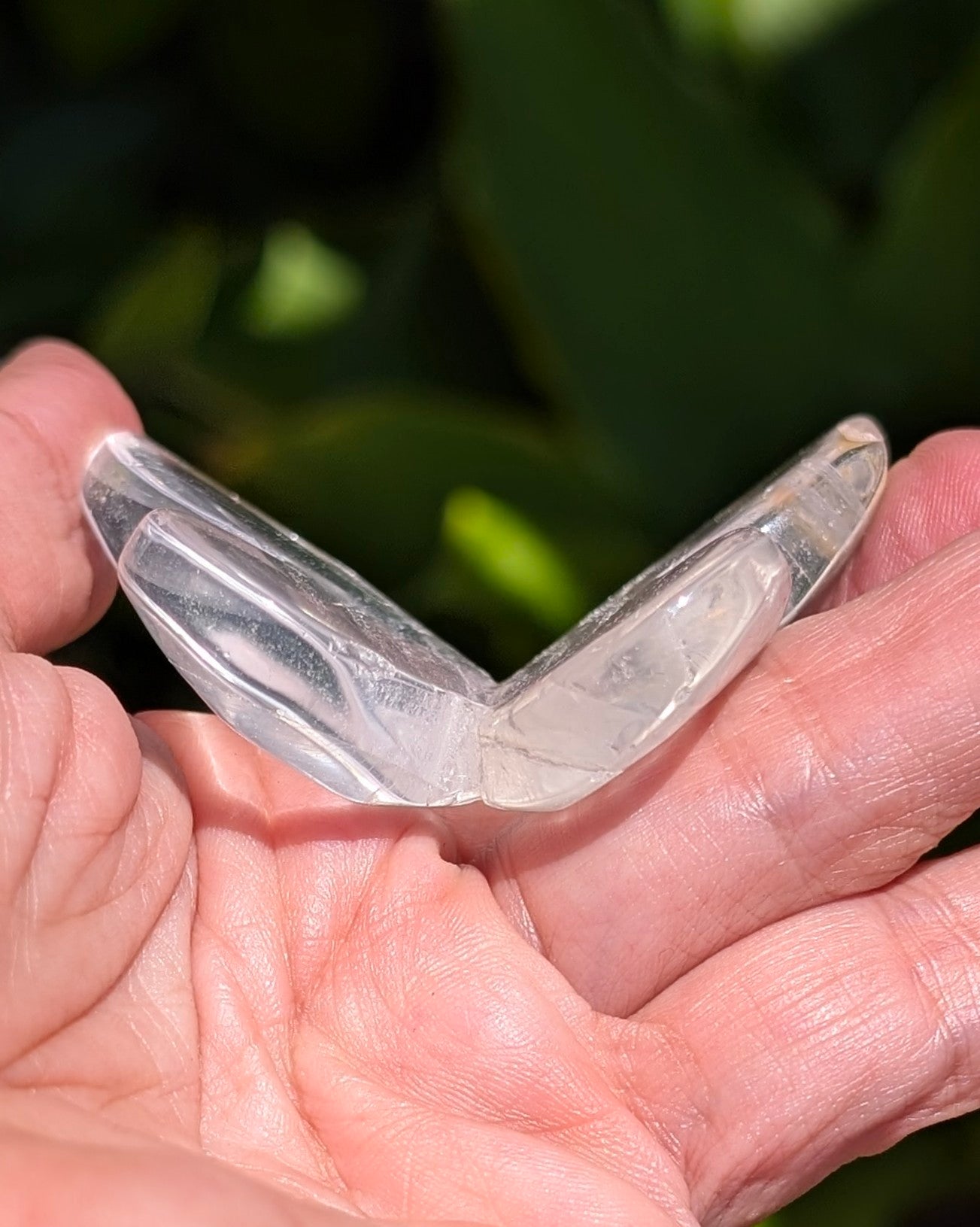 Clear Fluorite 3D Butterfly - Opt. W