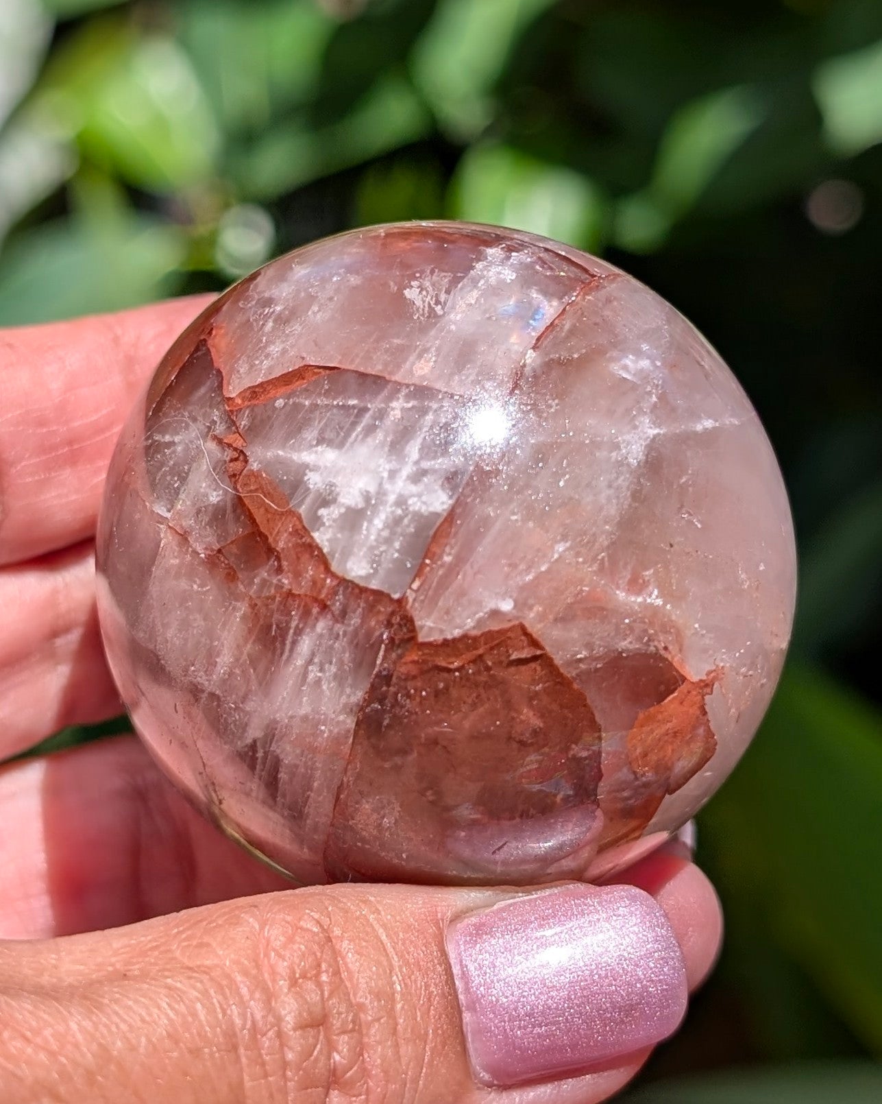 Fire Quartz Sphere C