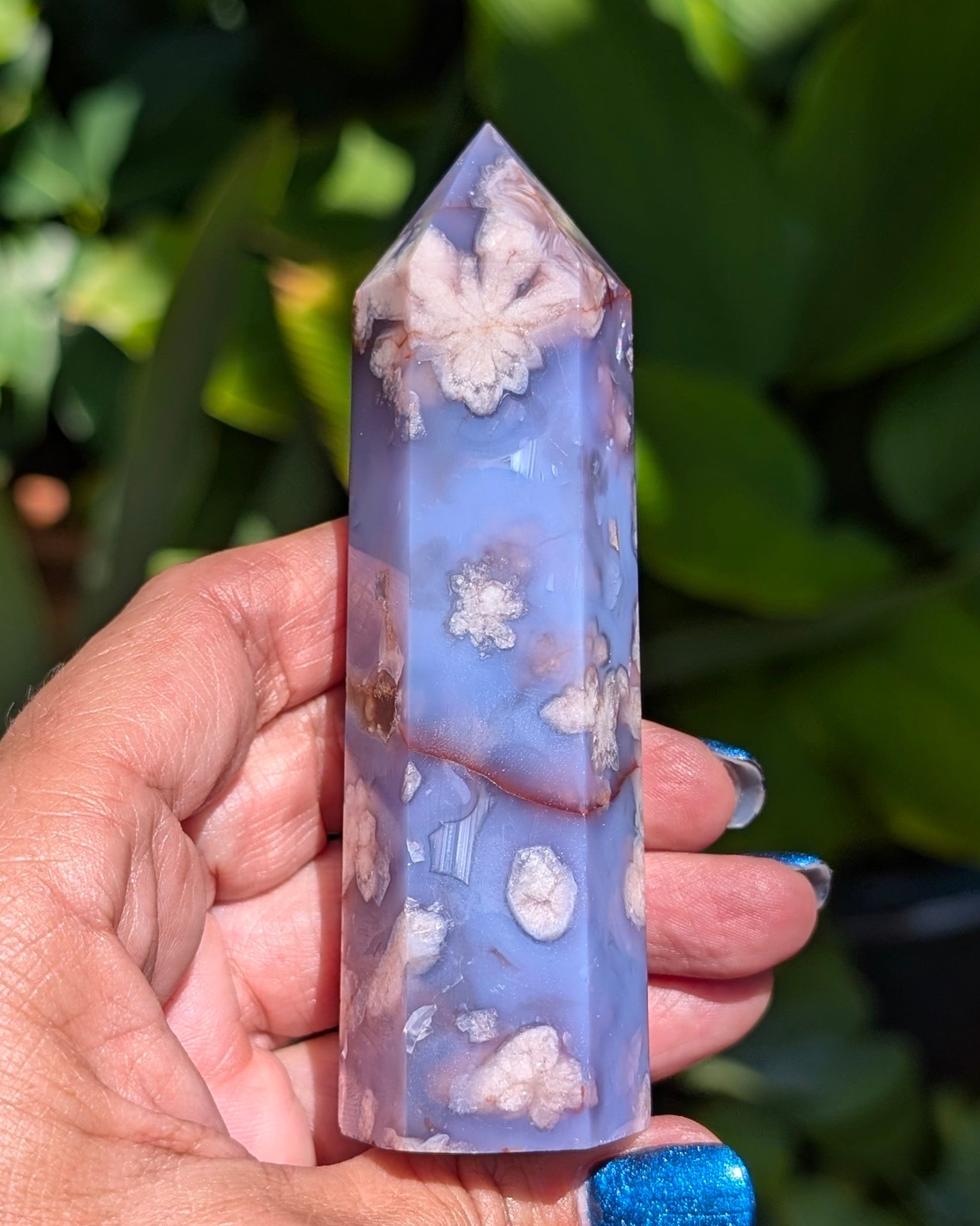 Blue Flower Agate Generator - Opt. L