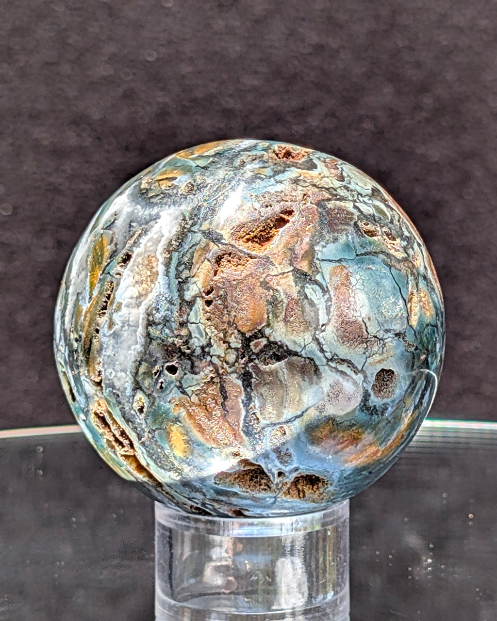 Ocean Jasper Sphere M
