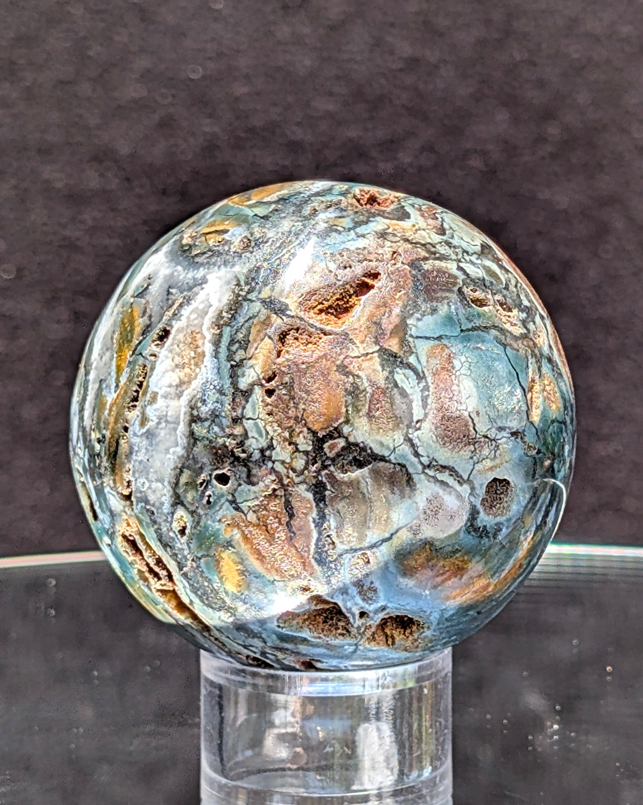 Ocean Jasper Sphere M