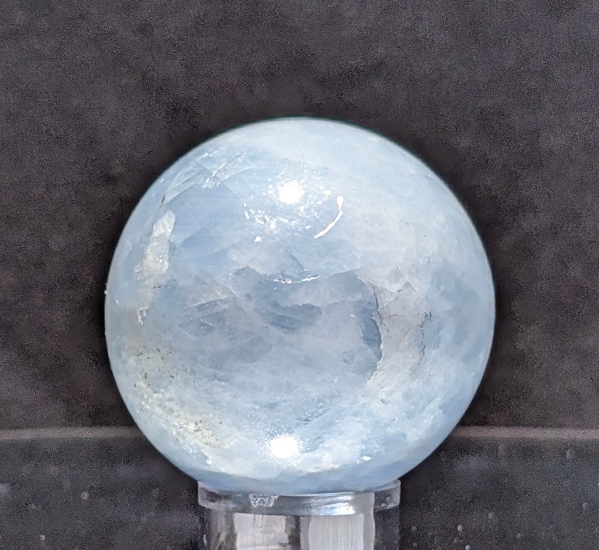 Blue Calcite Sphere B
