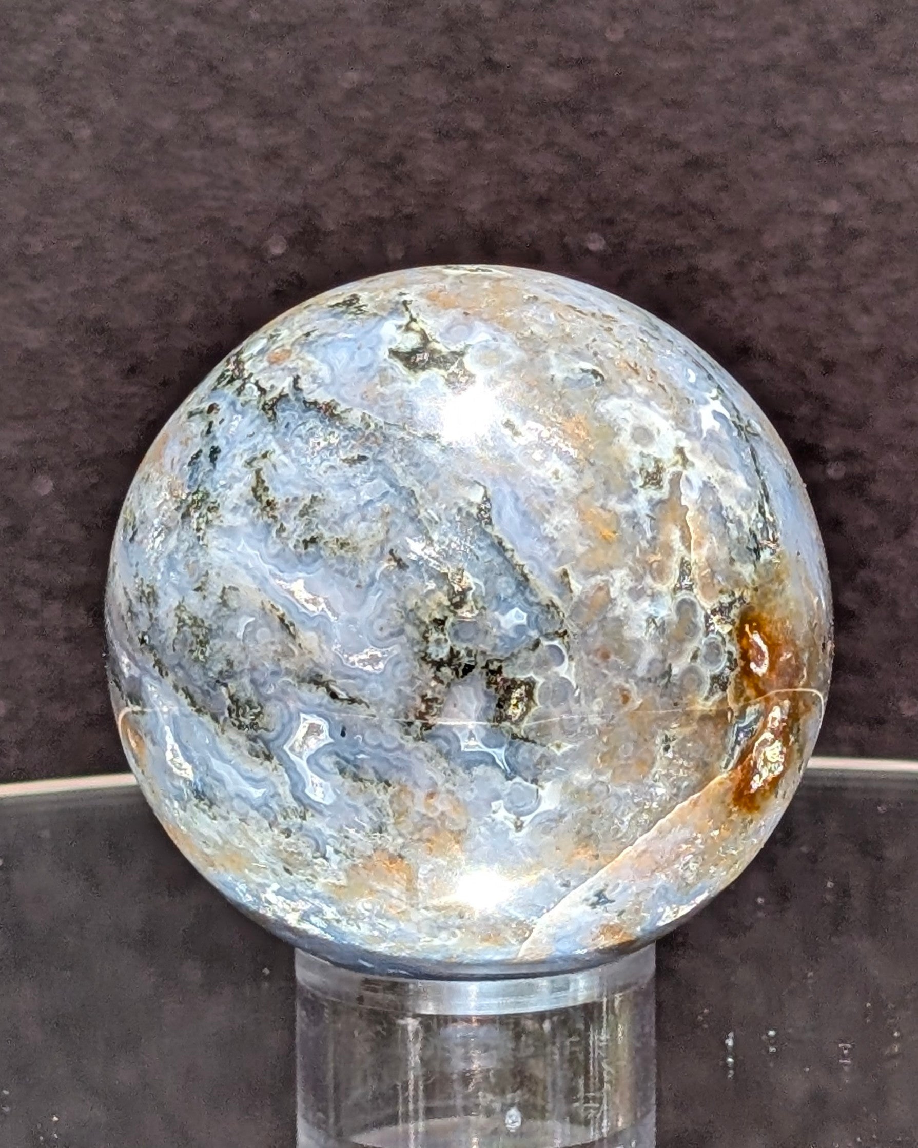 Ocean Jasper Sphere L