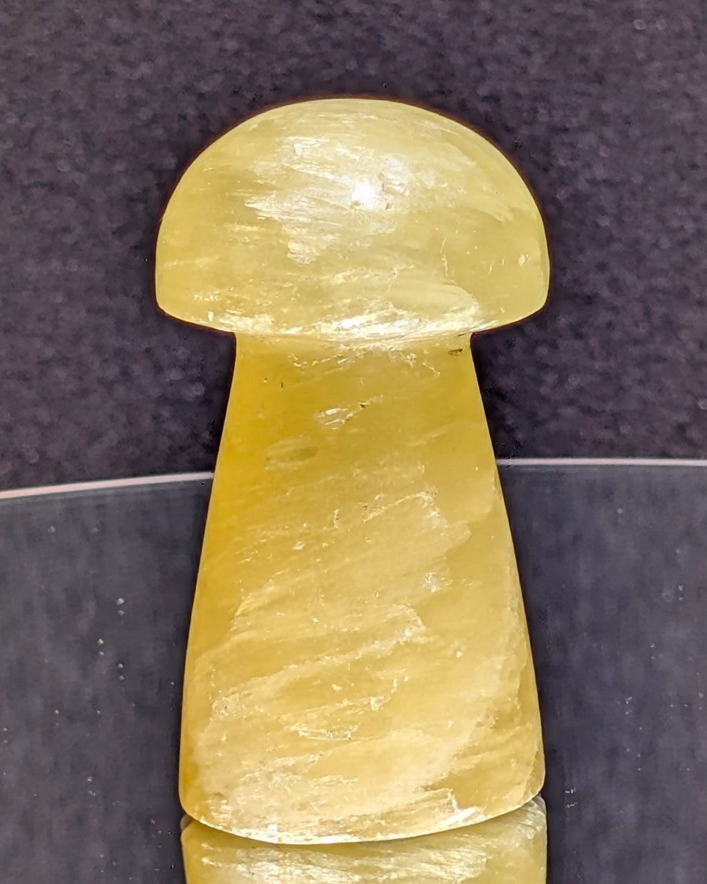 Yellow Calcite Mushroom C