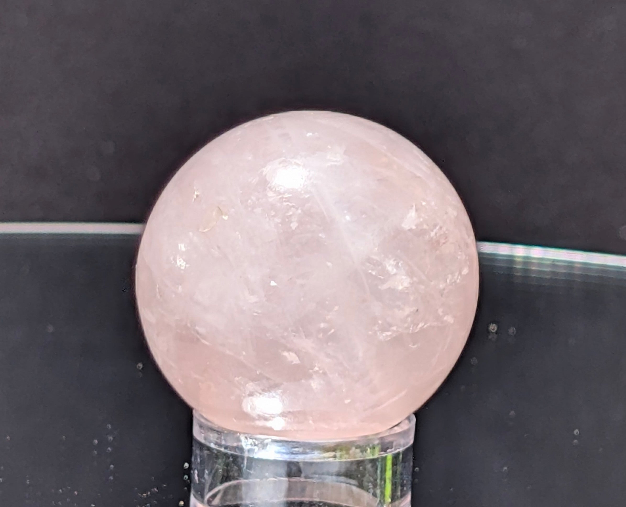 Rose Quartz Sphere I