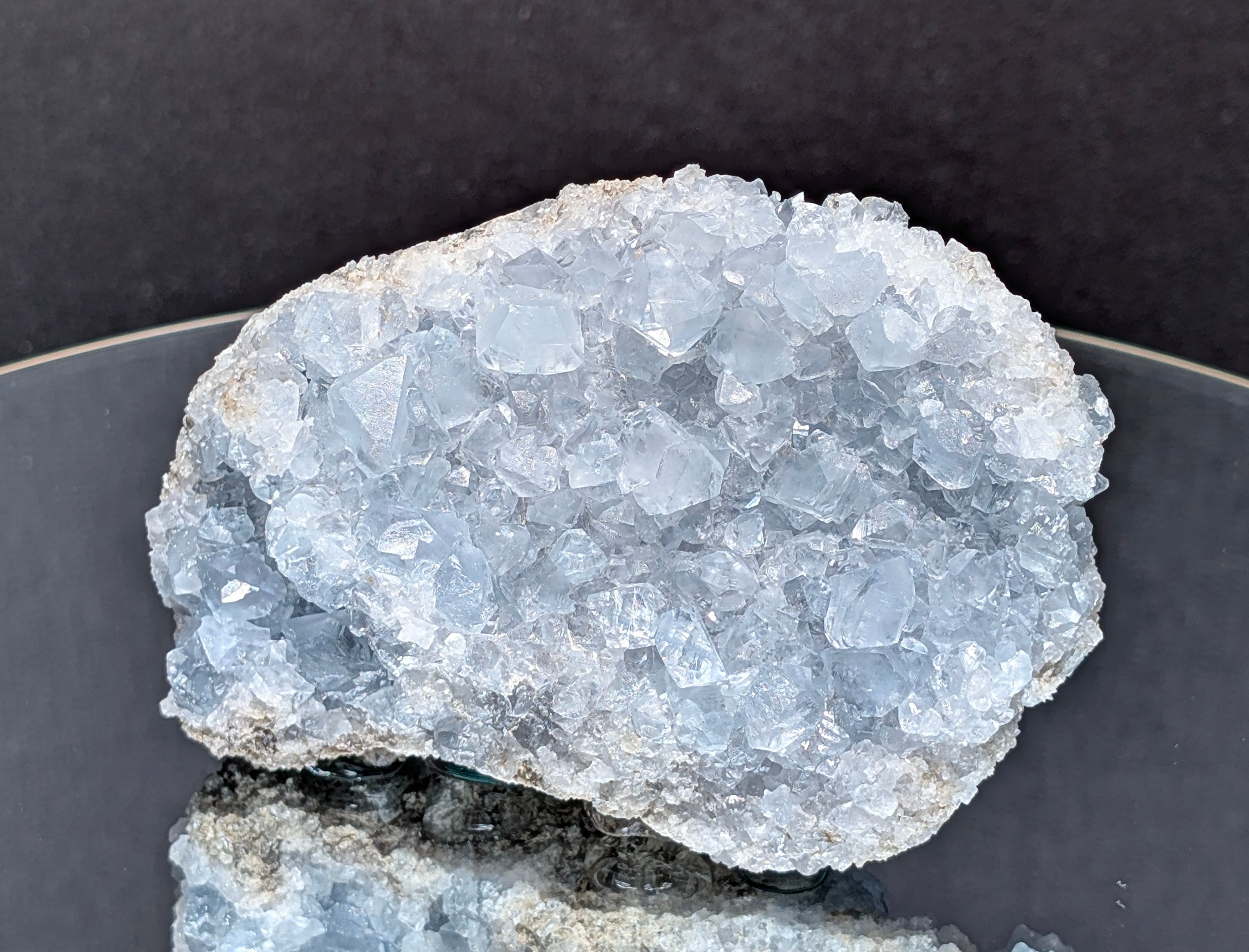 Celestite Cluster H