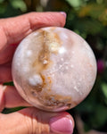 Flower Agate Sphere L