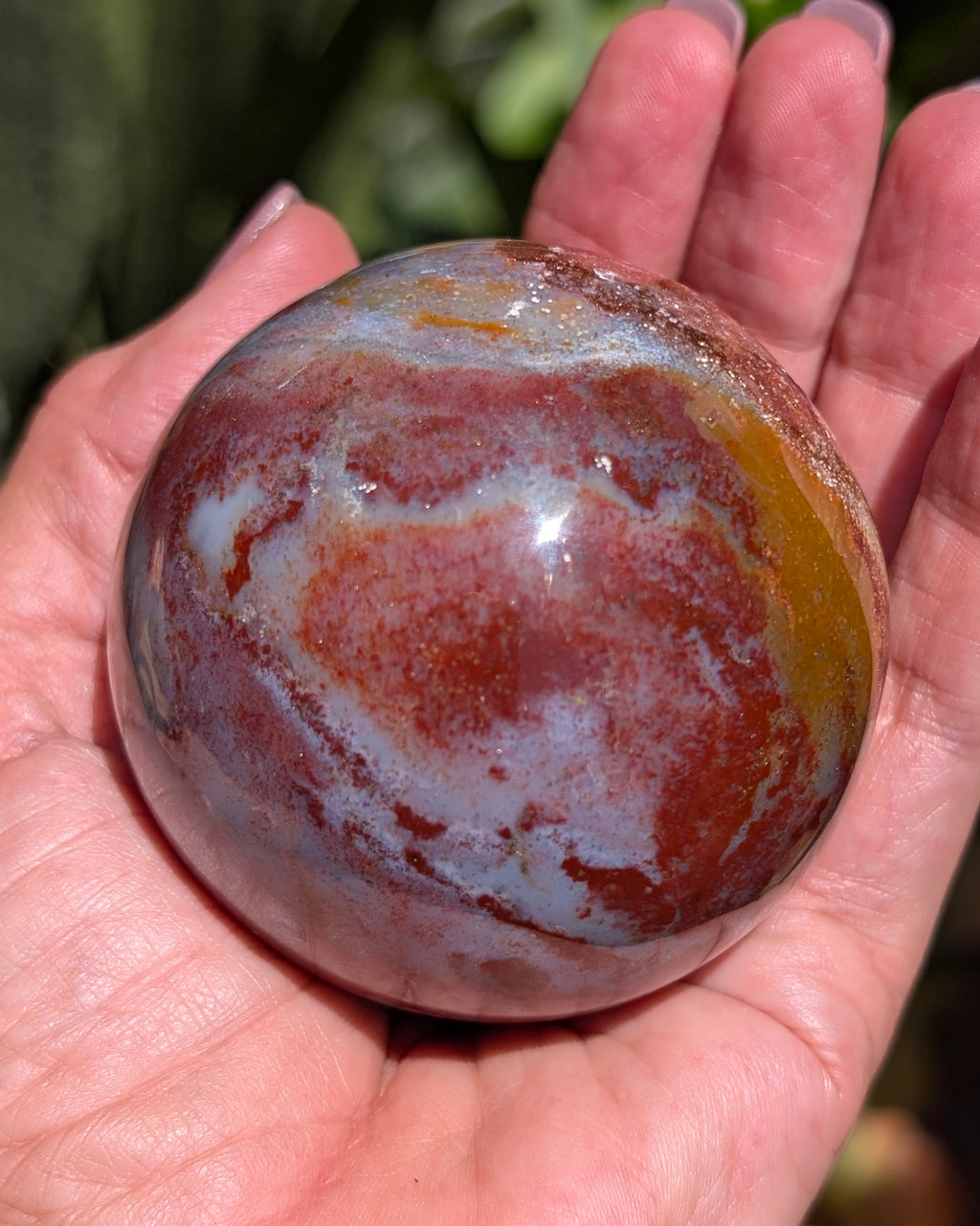 Ocean Jasper Sphere K