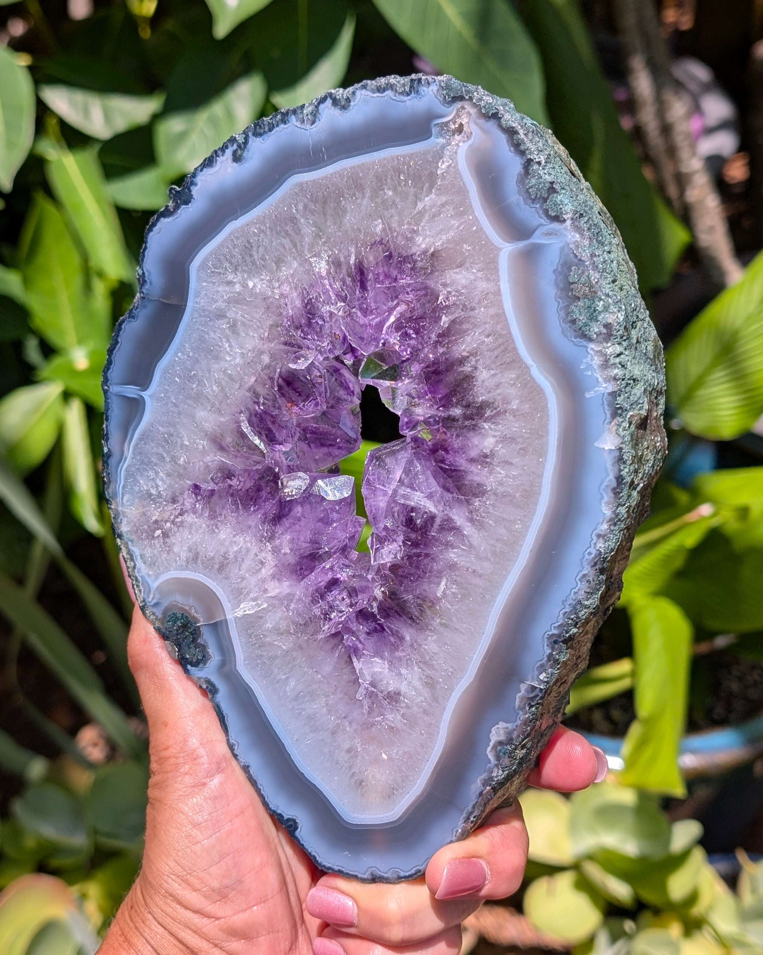 Amethyst Portal on stand