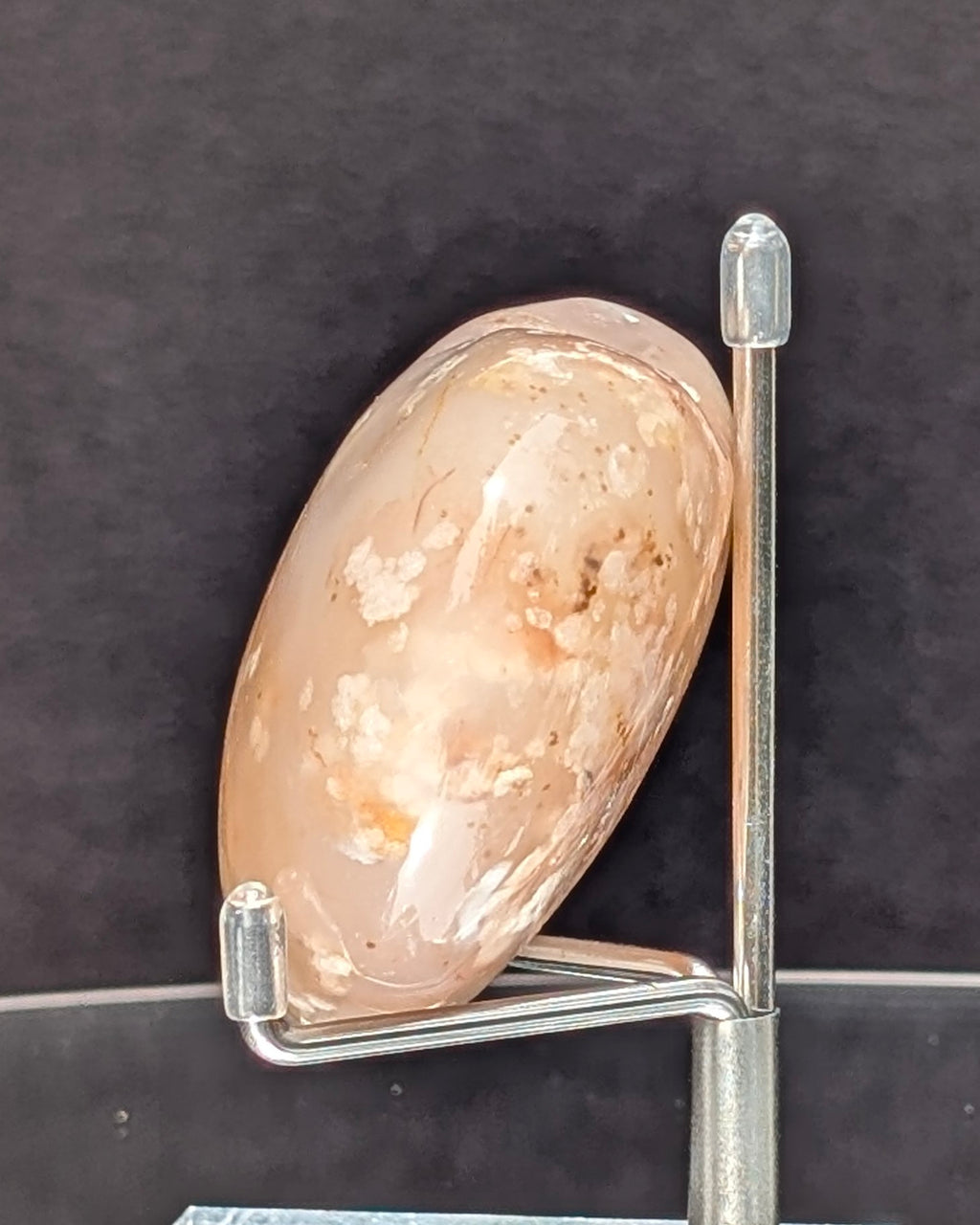 Flower Agate Heart I