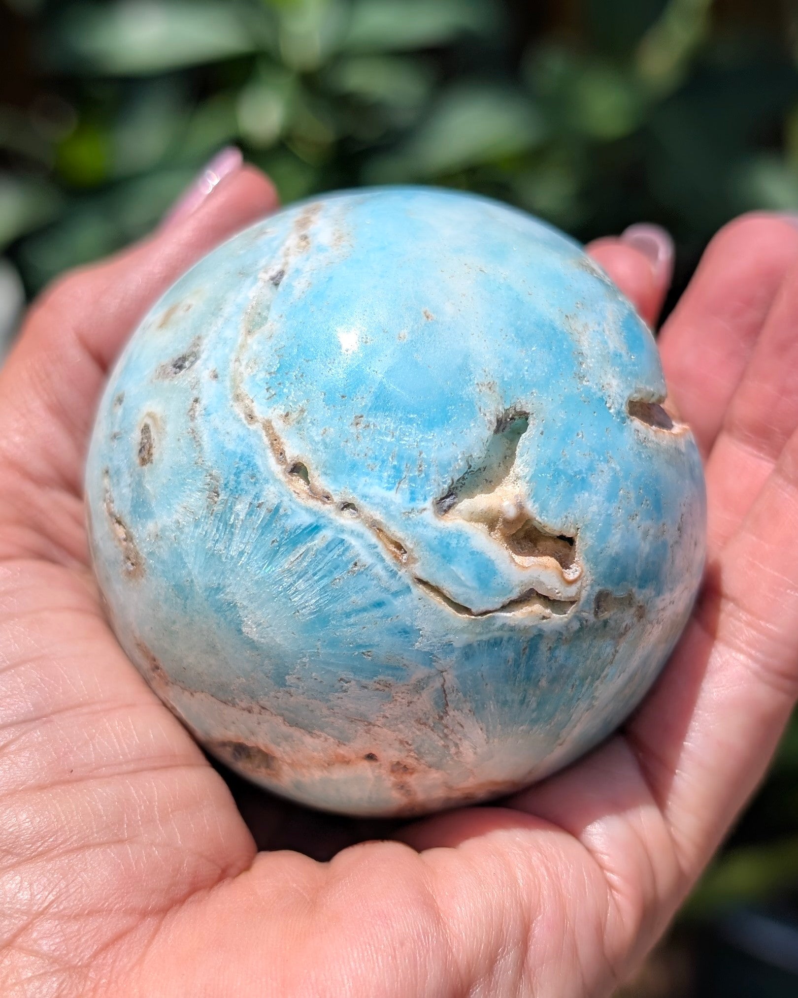 Caribbean Calcite Sphere E