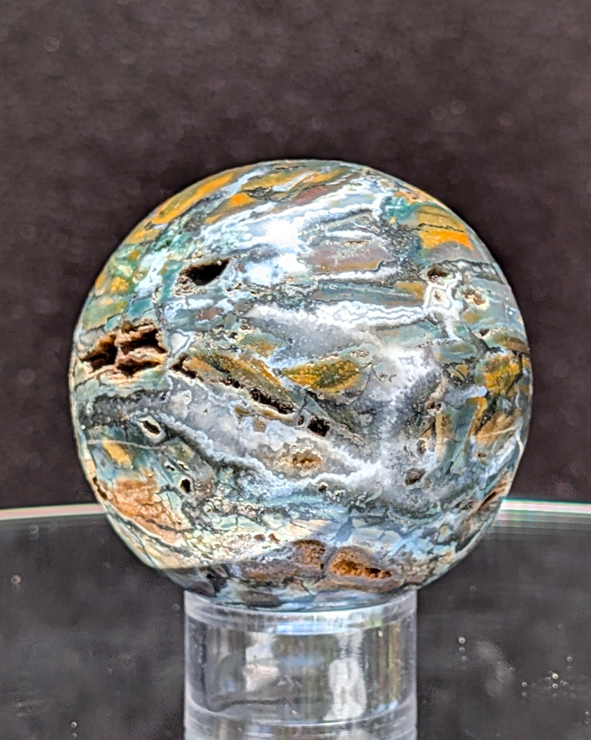 Ocean Jasper Sphere M