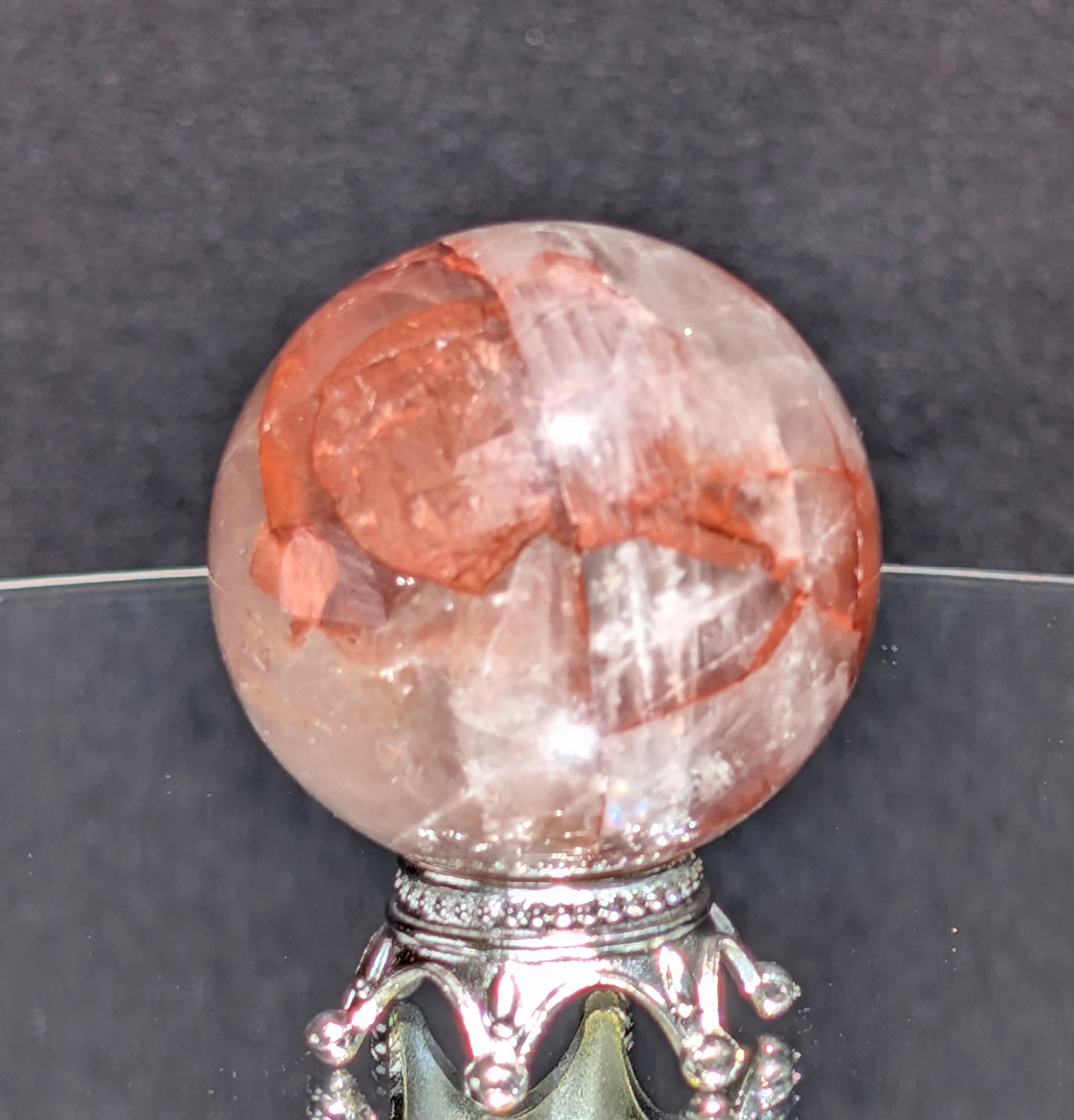 Fire Quartz Sphere C