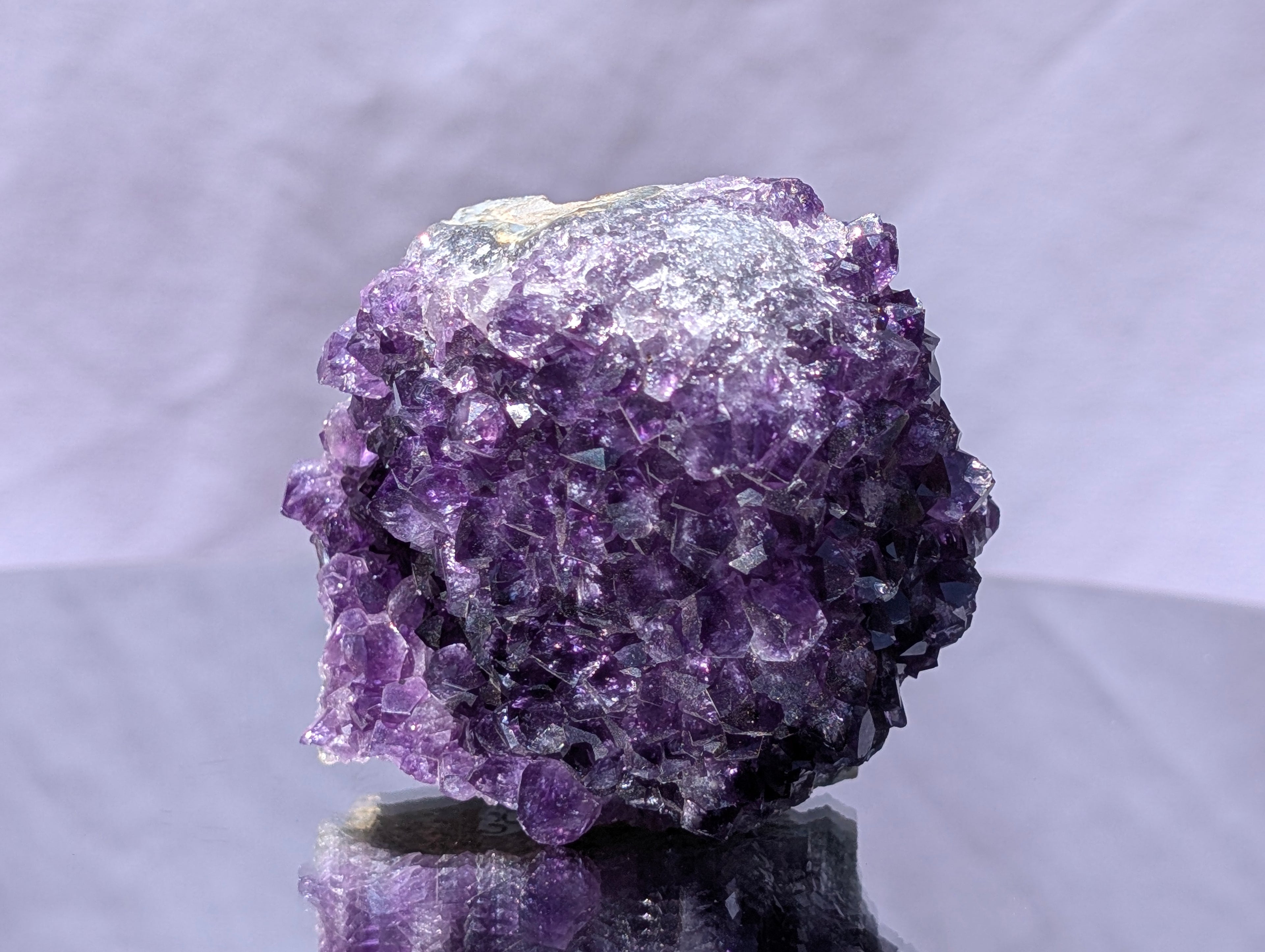 Amethyst Druzy Cluster F
