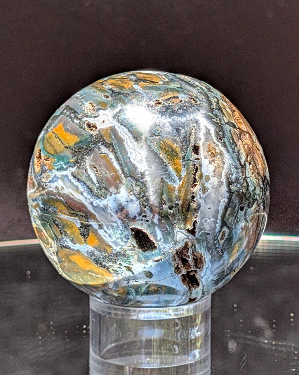 Ocean Jasper Sphere M
