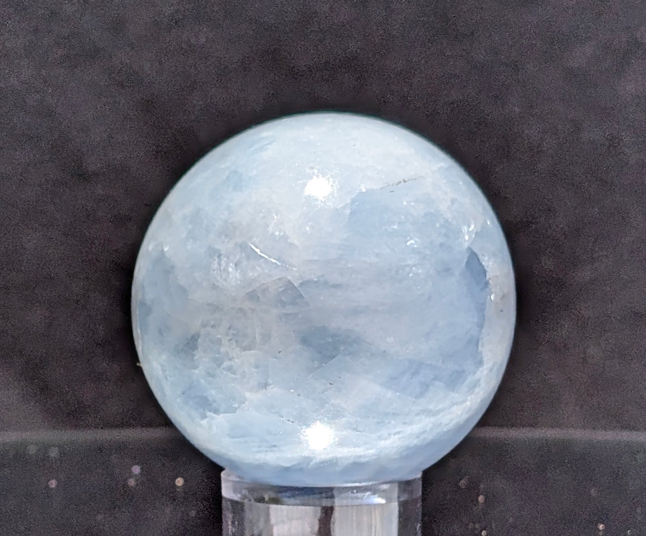 Blue Calcite Sphere B