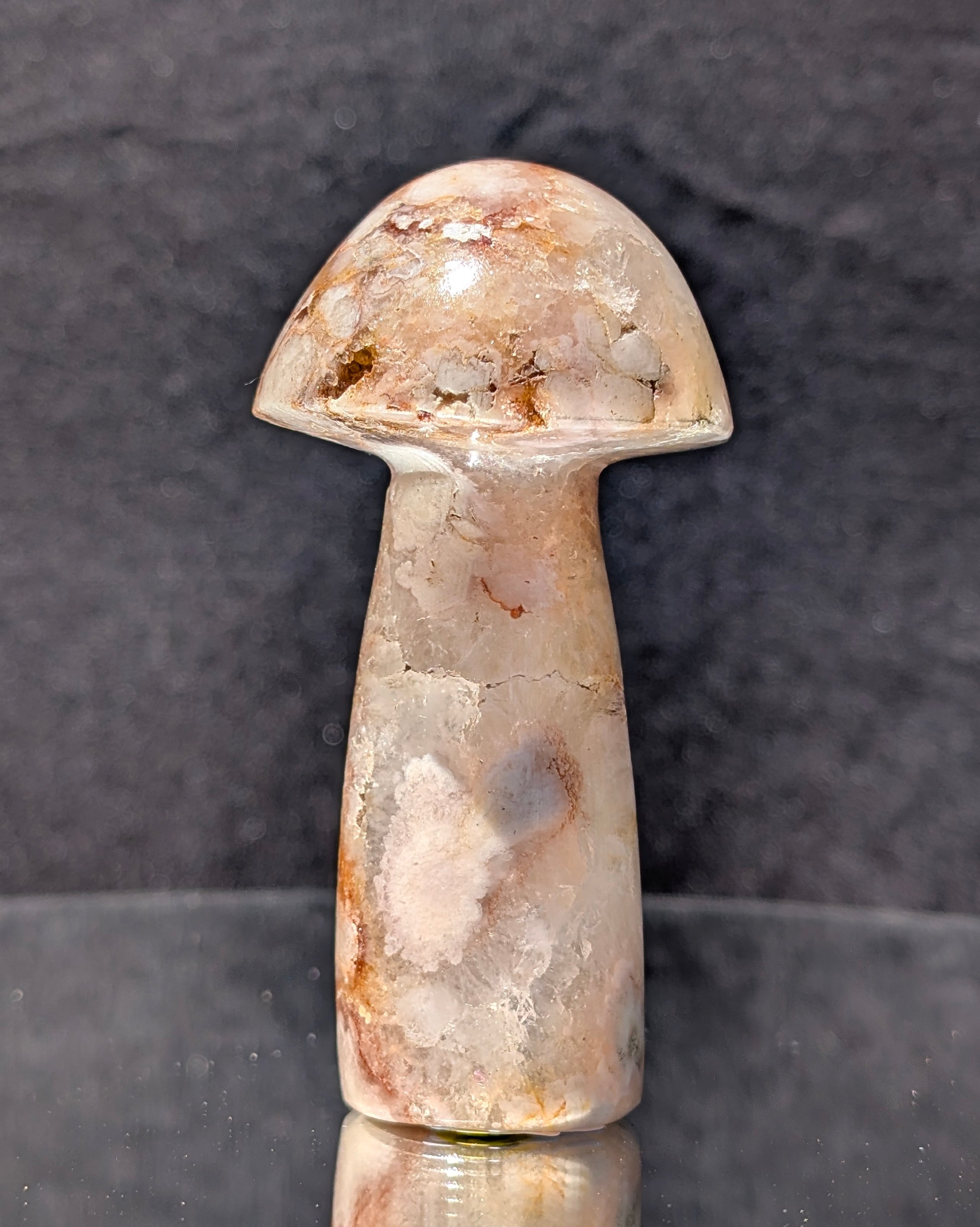 Flower Agate Mushroom G