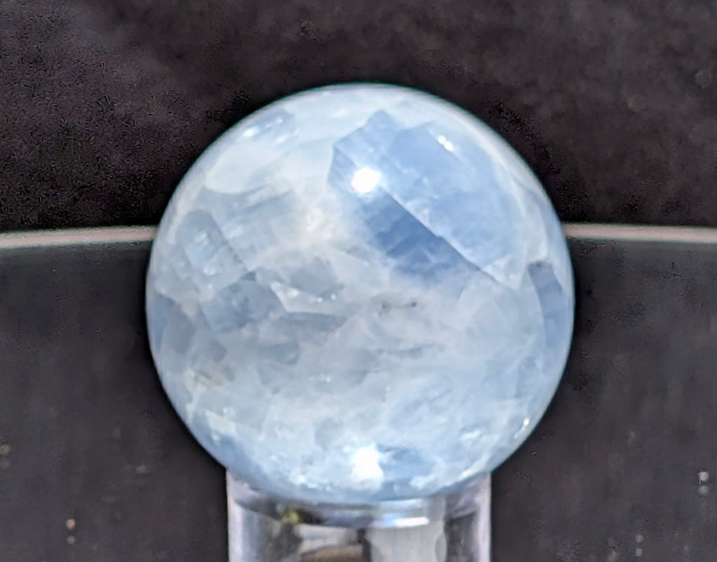 Blue Calcite Sphere G